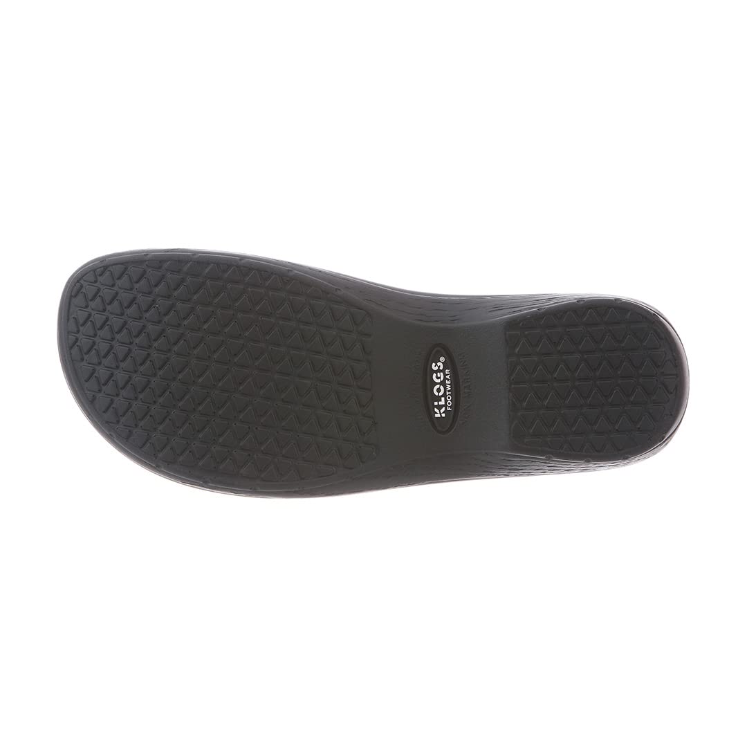 Klogs Footwear Arbor Men's Comfortable Slip-Resistant Work Shoes for Nurses, Chefs & Healthcare Professionals - Durable Non-Slip Leather Shoes for Hospital, Kitchen & Industrial Work Environments