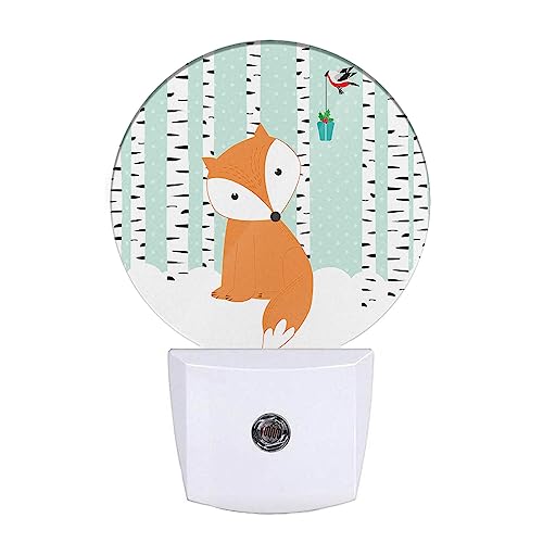 Cute Fox And Bird