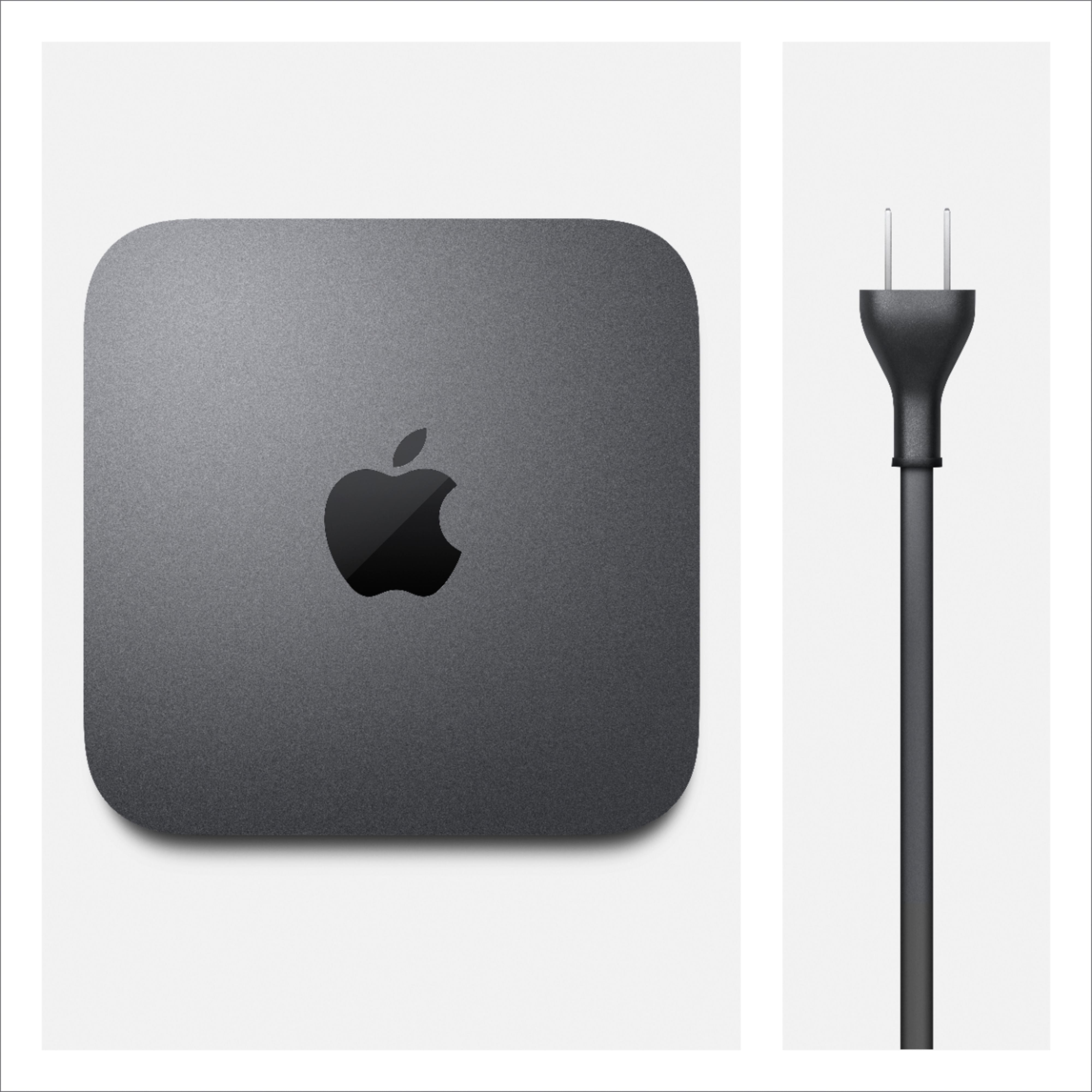 Apple Mac mini Desktop Computer with Intel Core i5, 8GB RAM, 512GB SSD - Space Gray (MXNG2LL/A) | Compact Home & Office Workstation for Productivity & Entertainment