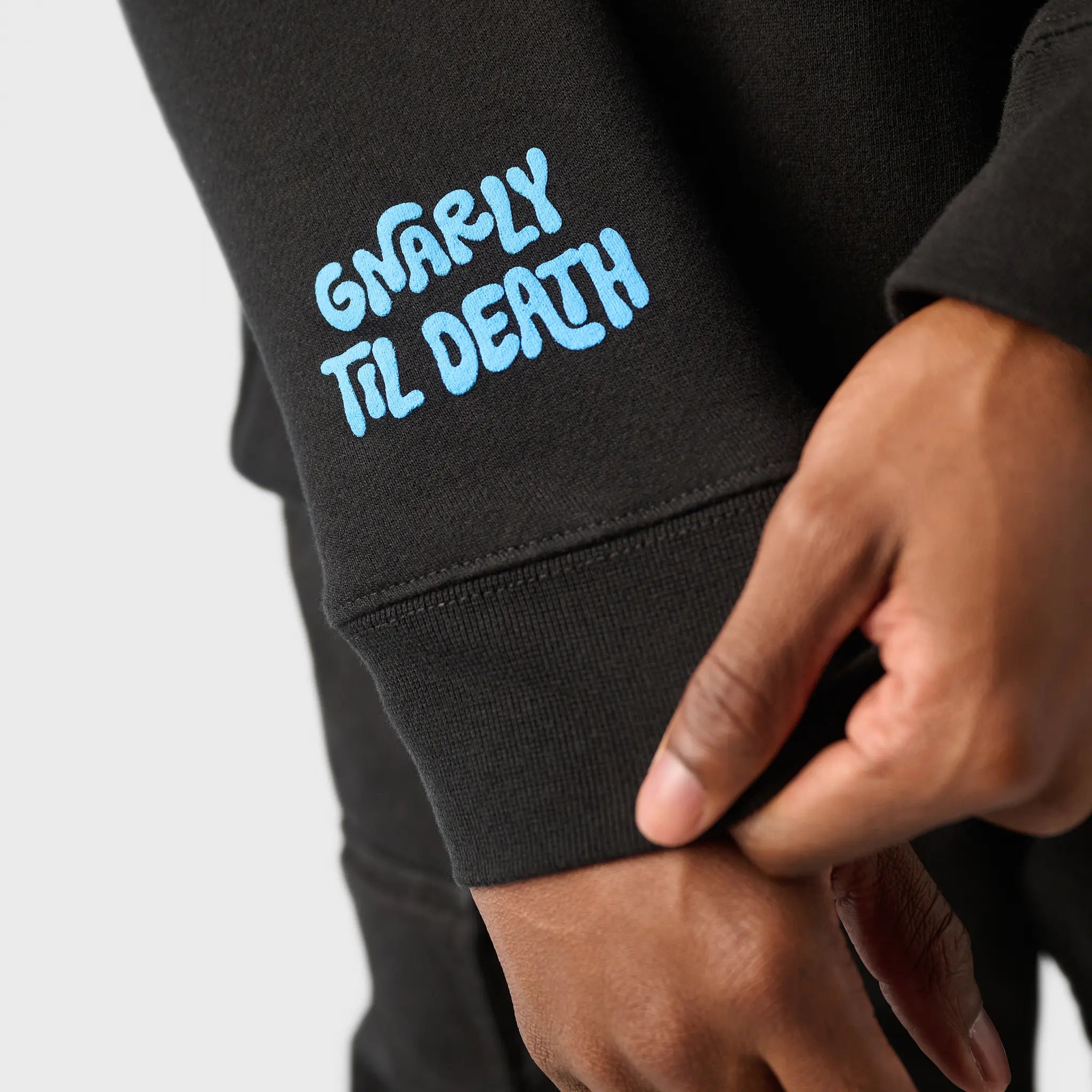Gnarly Classic Hoodie for Men & Women - Soft Cotton Pullover Sweatshirt with Kangaroo Pocket | Perfect for Casual Wear, Gym, and Outdoor Activities