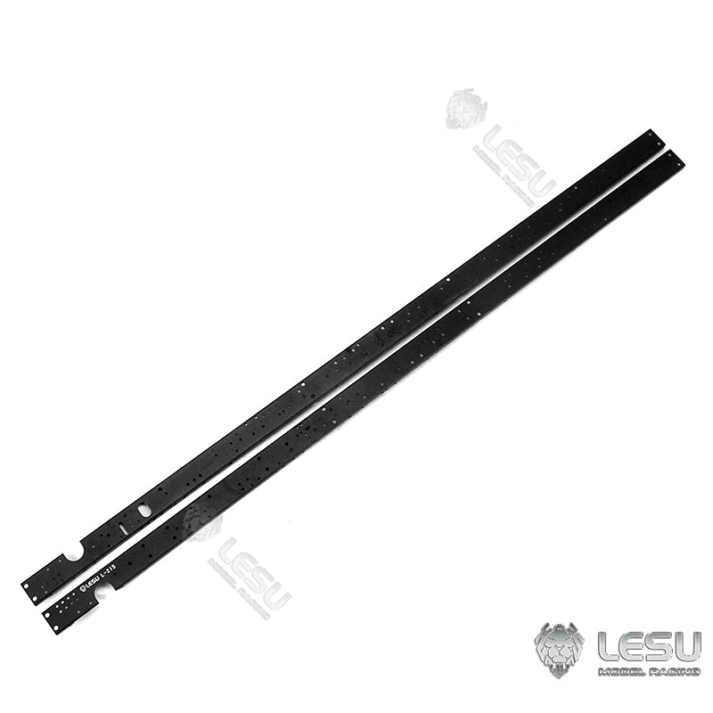 Metal Spare Part Air Suspension Chassis Rail Set for LESU 1/14 RC Tractor Truck & Dumper Car - 6x6 & 6x4 Upgrade Parts for DIY Enthusiasts - Perfect for Off-Road Simulation & Heavy-Duty RC Vehicle Customization