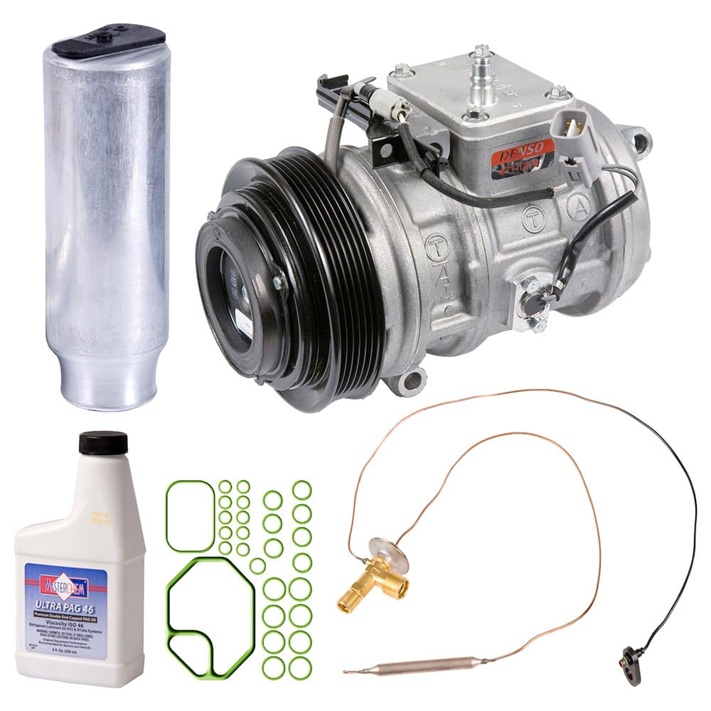 **1992-1993 Lexus SC400 OEM AC Compressor with A/C Repair Kit - 60-84433RN - BuyAutoParts - Perfect for AC System Repair & Cooling Performance**