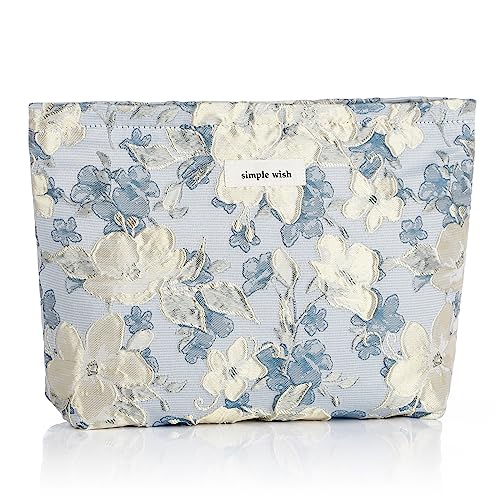 Blue Beige Flower