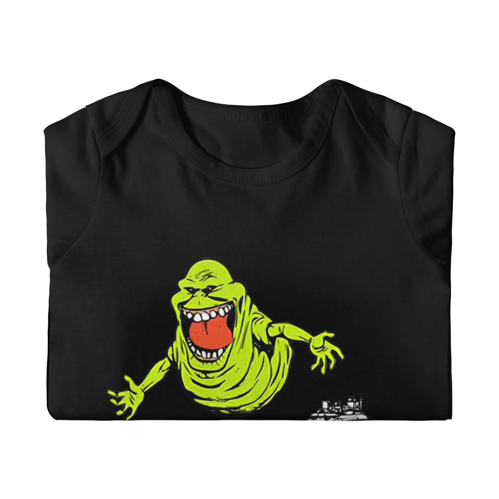 Ghostbusters Baby Onesie - Newborn Romper Unisex Short Sleeve Bodysuit | 3D Printed Jumpsuit, Soft Cotton Funny Outfit for 12 Months Baby Boys & Girls | Perfect for Halloween, Birthday Parties & Cute Photo Shoots