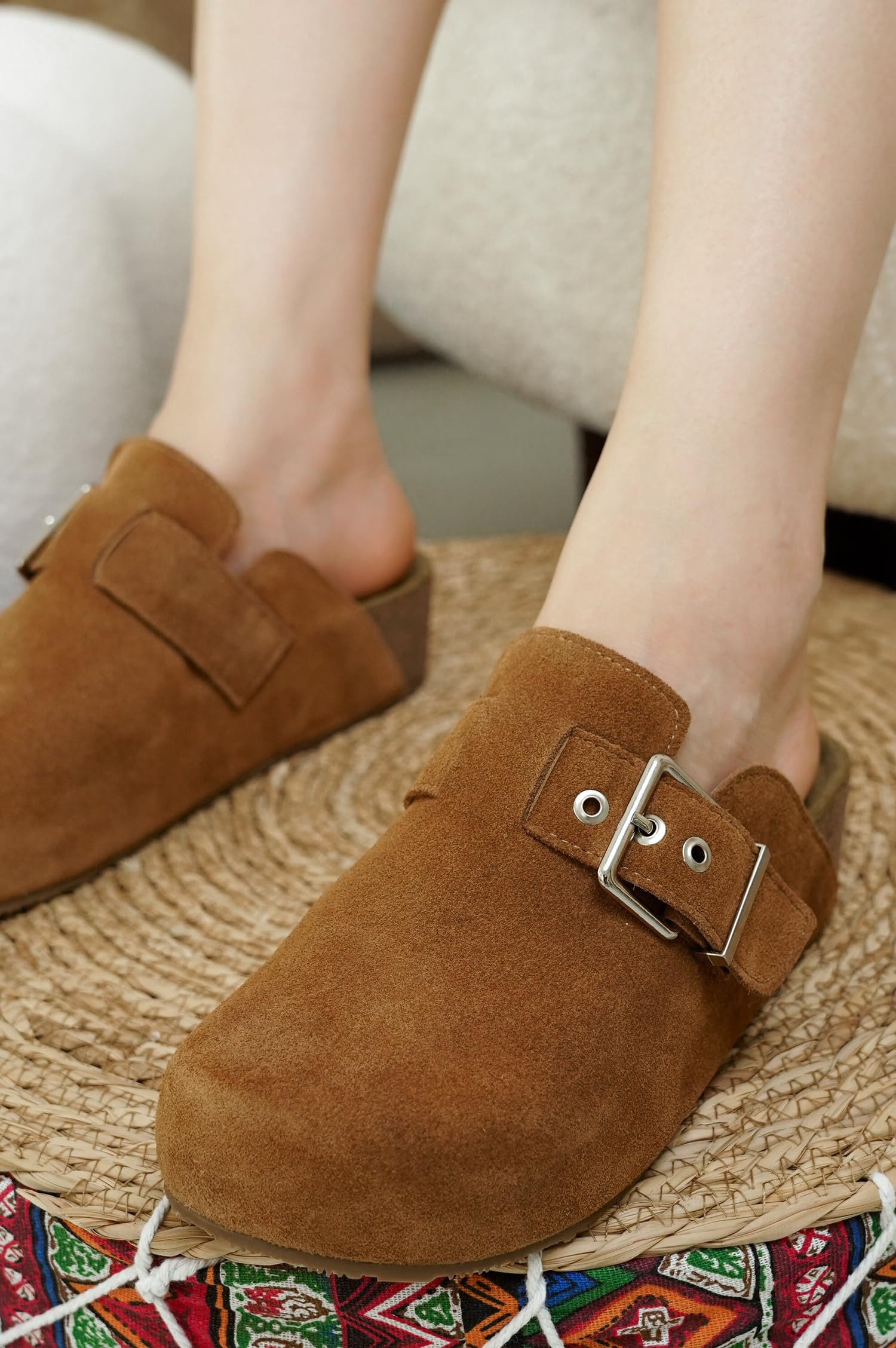 Project Cloud Clogs for Women - Comfortable Memory Foam Mules & Slip-On Clogs with Wedge Heel - Casual Boston & Platform Clogs for Everyday Wear - Women's House Shoes & Outdoor Footwear 2025 (Rhona) - Perfect for Home, Office, and Light Walking