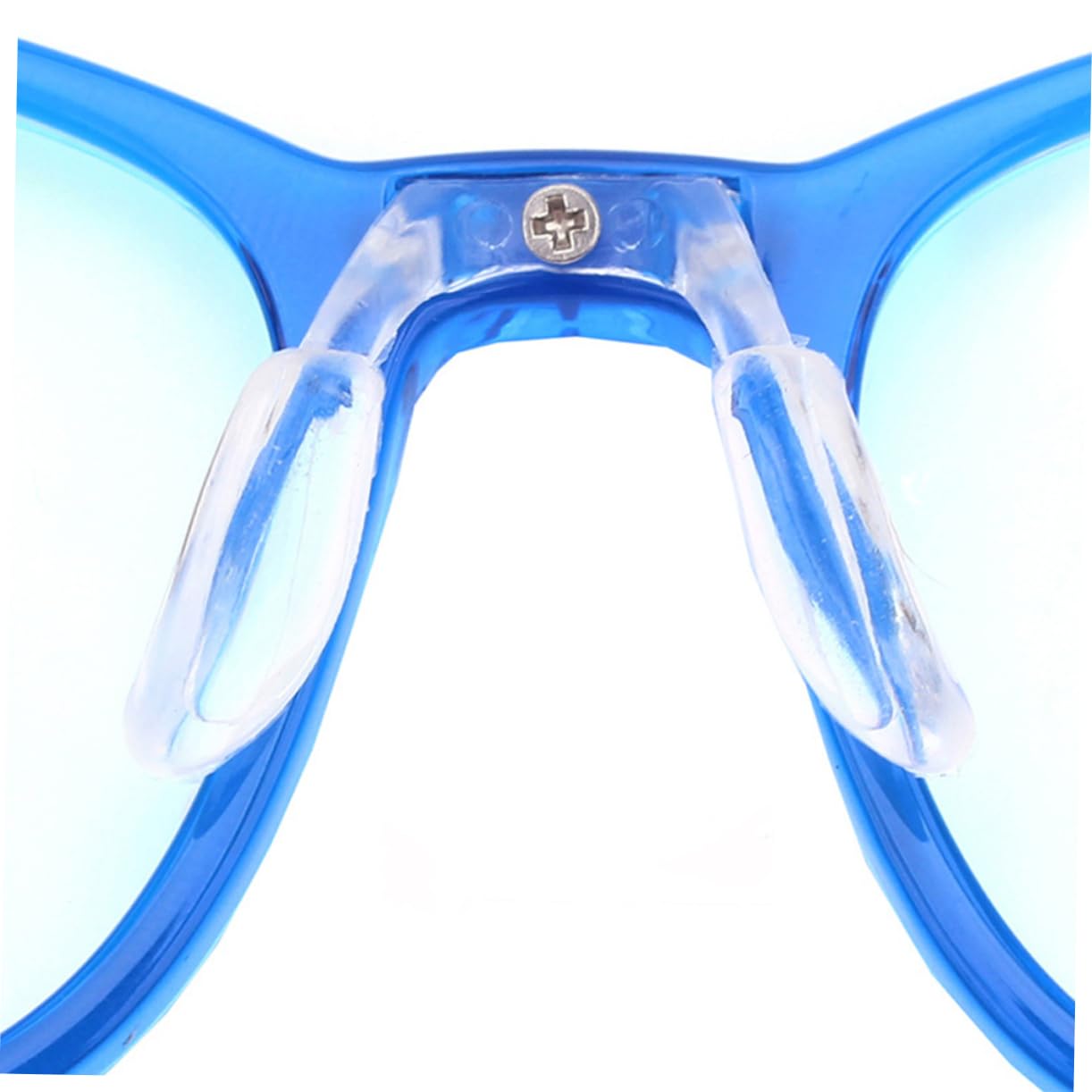 GLEAVI 12-Pack Silicone Glasses Nose Pads for Kids - Soft Nose Cushions, Anti-Slip Eyeglass Nose Pads, Comfortable Reading Glasses Support - Perfect for Children's Eyewear, School, and Daily Use