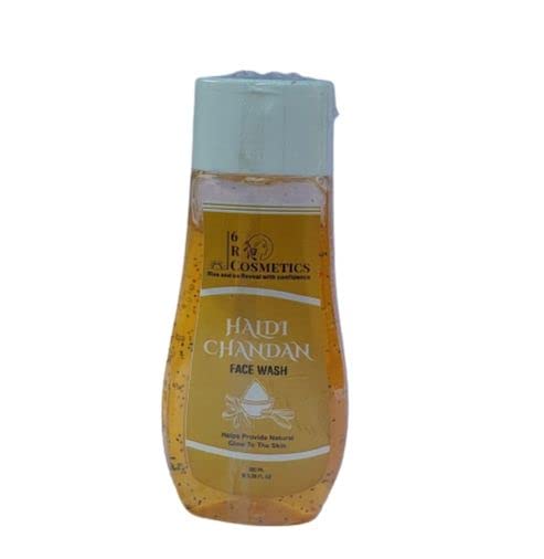 6 R Cosmetics Hydrating Face Wash for Dry Skin - Gentle Cleanser for Daily Skincare Routine & Sensitive Skin Care