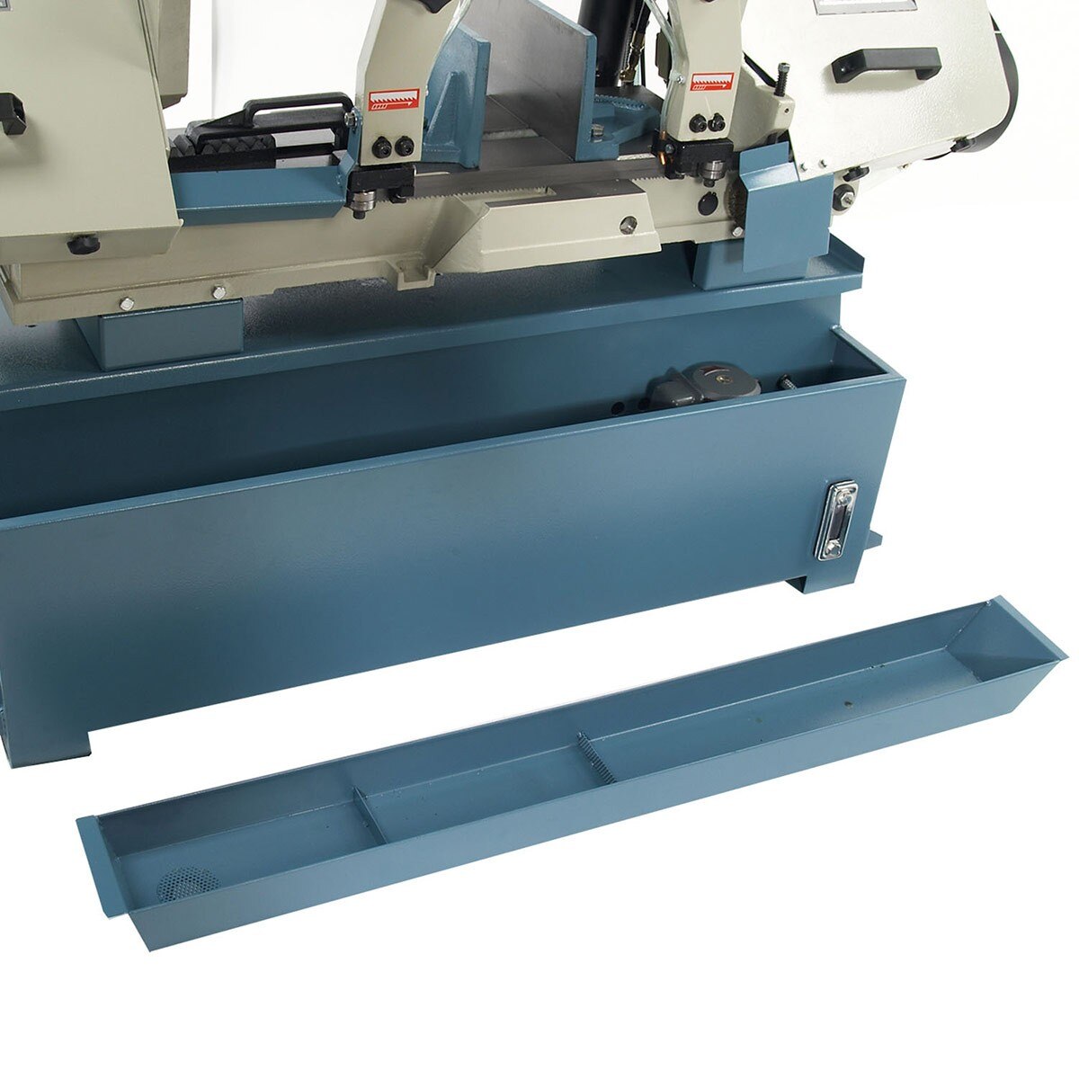 Baileigh Industrial BA9 1001492 BS-300M Horizontal Metal Cutting Band Saw - Perfect for Metal Fabrication, Pipe Cutting, and Workshop Projects