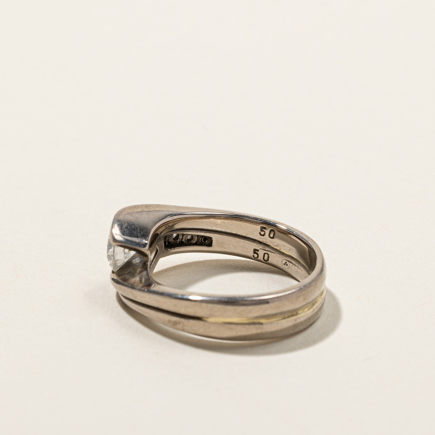 0.59ctw Canadian Diamond Wedding Ring Set - Size 6.5 | Elegant Bypass Design for Brides & Anniversaries | Perfect for Engagement, Wedding & Special Occasions