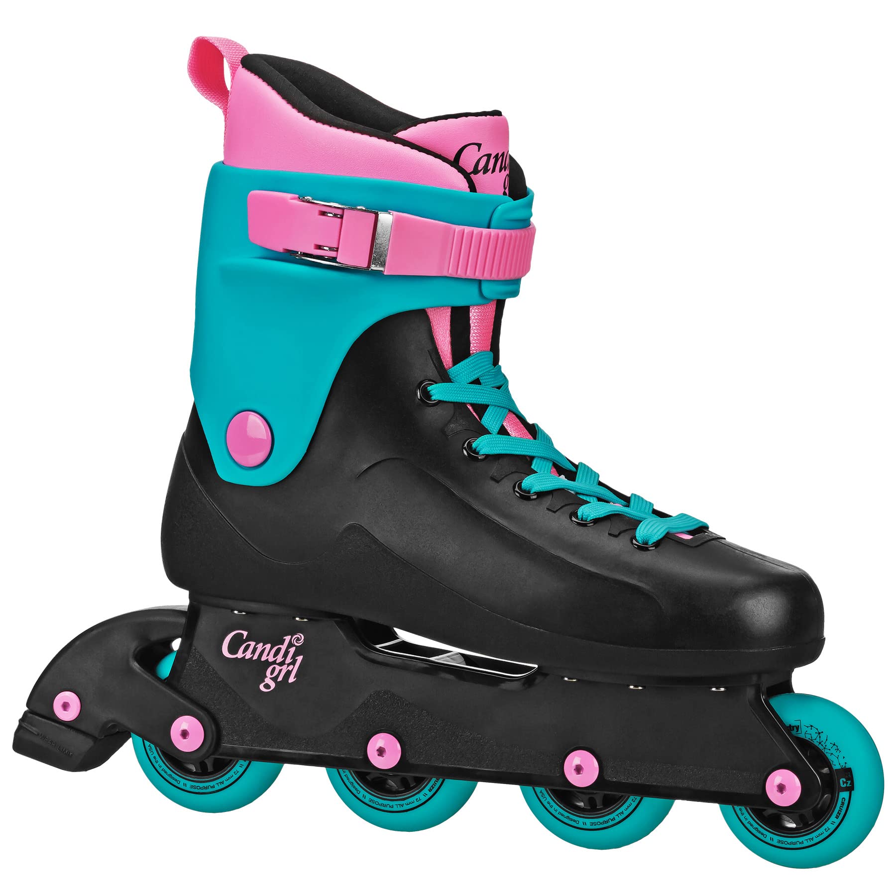 Roller Derby Elite Candi GRL South Beach Women's Inline Skates - Perfect for Outdoor Fitness, Roller Skating Rinks & Beachside Cruising