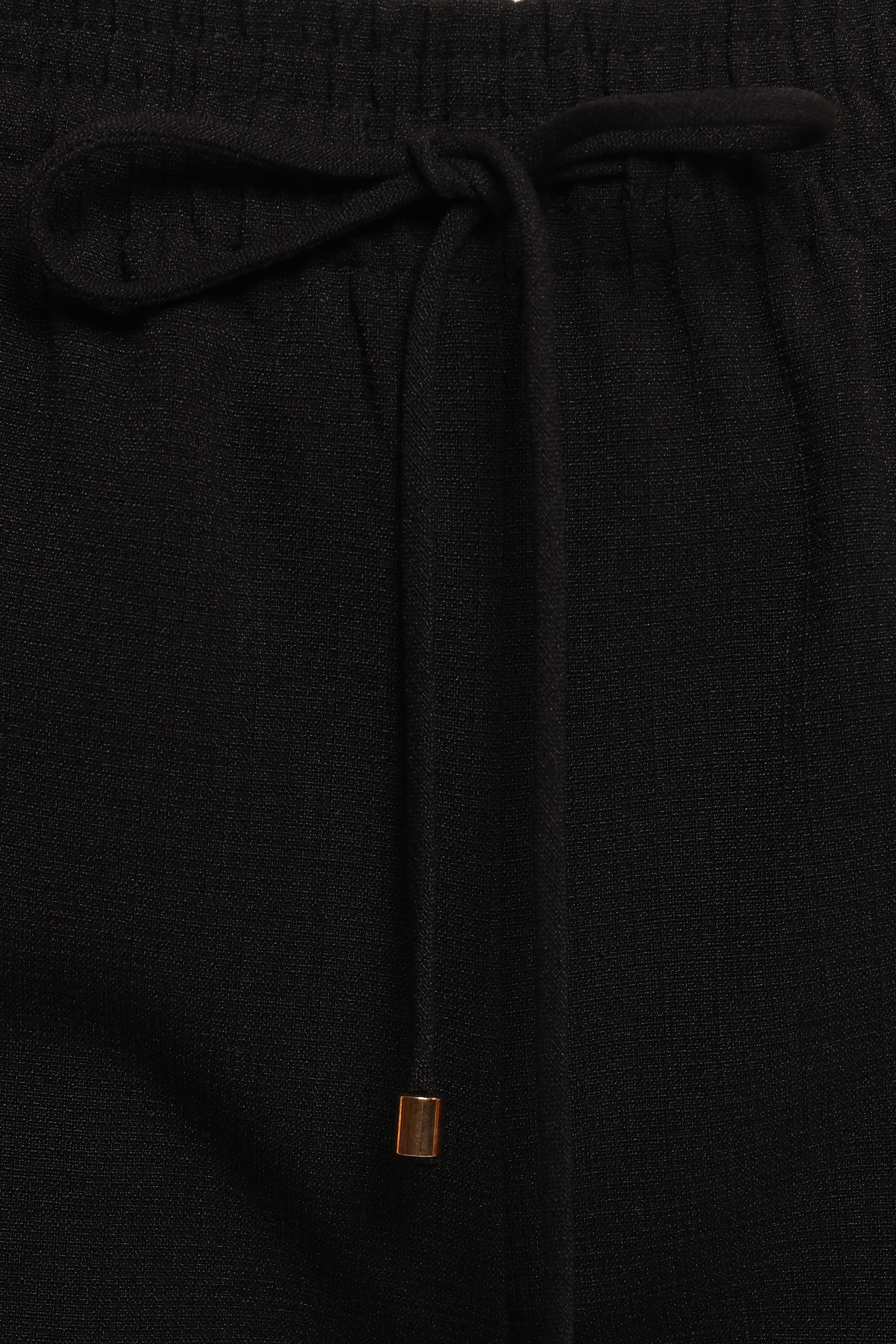 **Cinch Wide Leg Crepe Pants for Women - Black High Waist Flowy Trousers | Comfortable Office Wear & Casual Outfits**