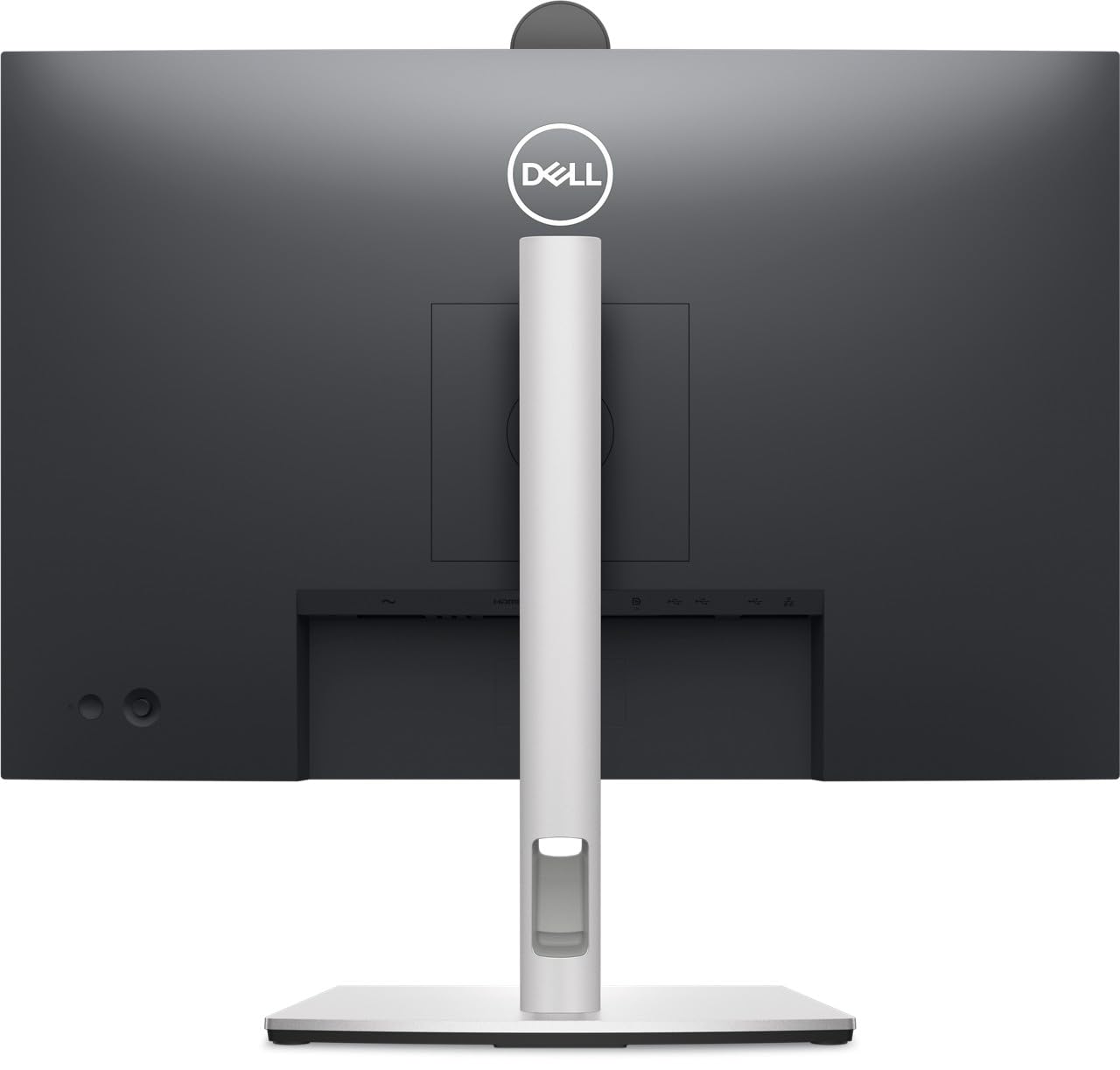 Dell 24 Inch Full HD Video Conferencing Monitor - P24 Series with Webcam & Speakers for Remote Work, Online Meetings & Home Office Setup