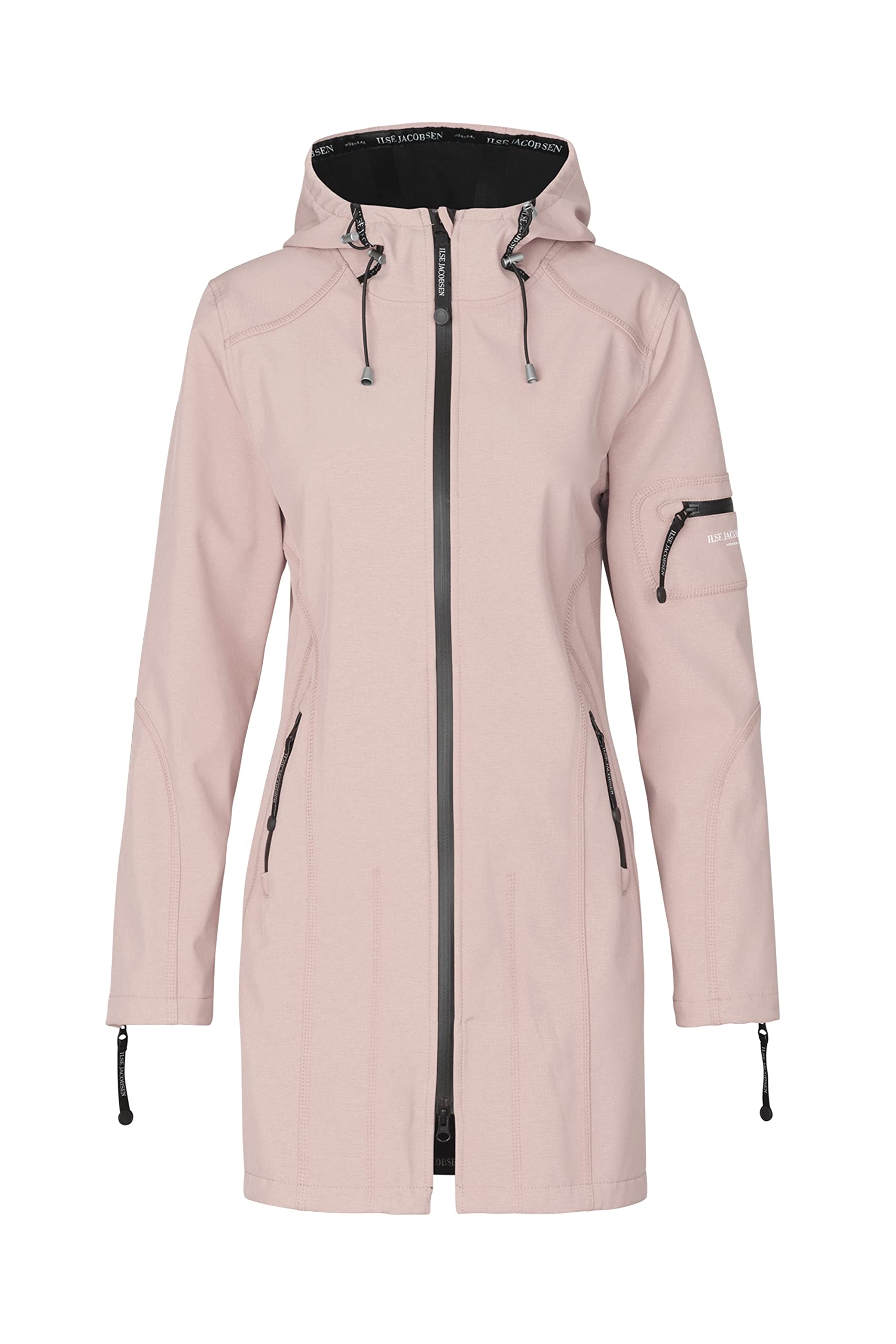 ILSE JACOBSEN Women's Classic RAIN 07 Waterproof Raincoat - Stylish & Comfortable Water-Resistant Jacket for Outdoor Activities, Commuting & Rainy Days