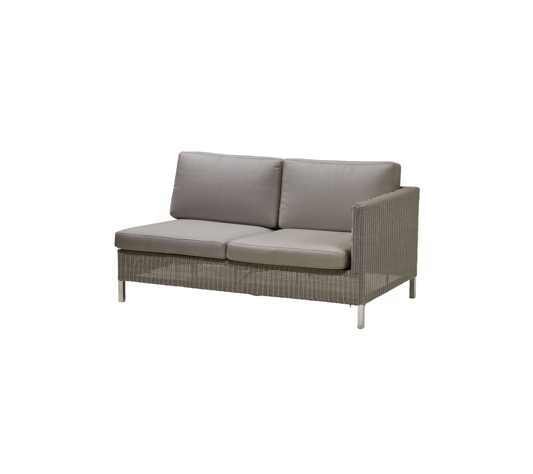 Modern 2-Seater Sectional Sofa with Left Chaise - Perfect for Small Living Rooms, Apartments & Cozy Spaces