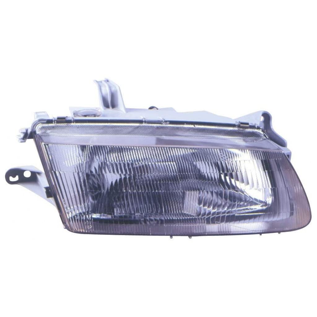 1995-1996 Mazda 323 Protege Sedan Passenger Side Headlight Assembly - MA2503107 BC1M-51-030A - Replacement Headlamp for Night Driving & Road Safety
