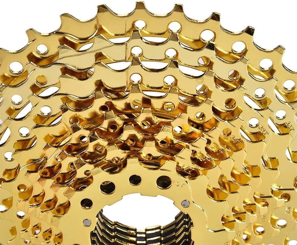 10-Speed 11-36T Bike Freewheel Cassette - Mountain Bike Sprocket Gear for Smooth Shifting | Perfect for MTB Trail Riding & Urban Commuting