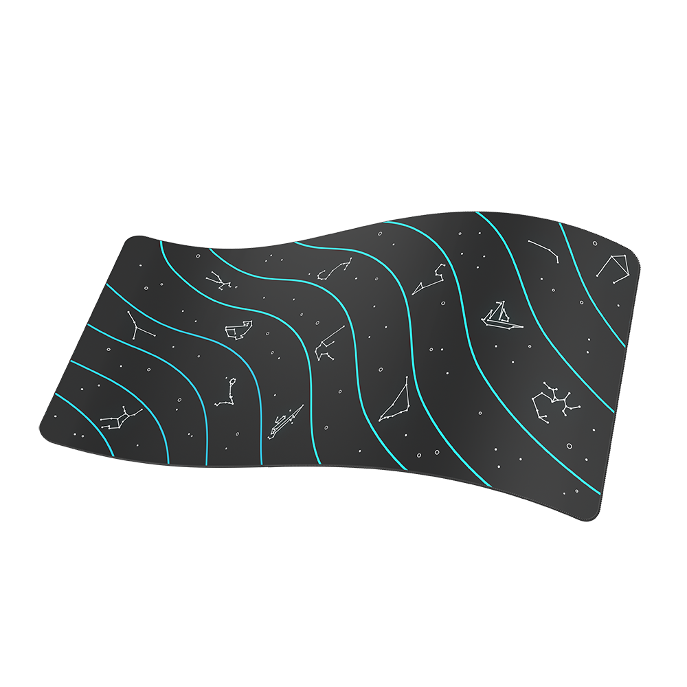 B0aty X Ghost K75 Mechanical Gaming Keyboard Combo - RGB Backlit, Hot-Swappable Switches, Wired USB (Constellation Edition) - Perfect for PC Gaming, Esports & Office Work