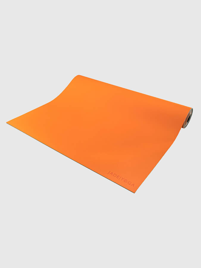 Premium Jade Yoga Extra Thick 4.5mm Non-Slip Yoga Mat for Hot Yoga, Pilates & Home Workouts - Eco-Friendly Natural Rubber Mat with Superior Cushioning