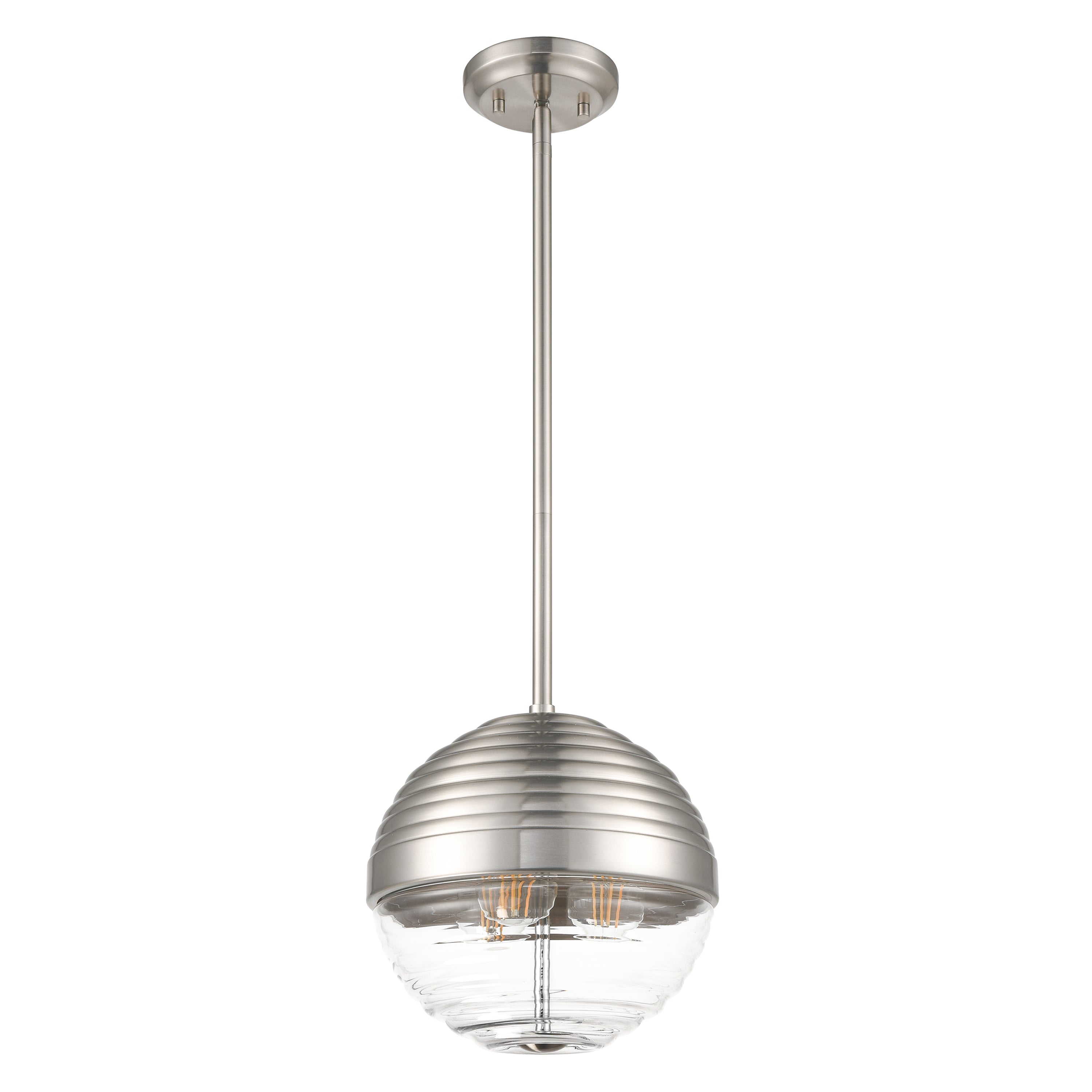 Bea Pendant Light - Modern Hanging Ceiling Lamp for Kitchen Island, Dining Room & Bedroom - Adjustable Height, Vintage Industrial Style Lighting Fixture