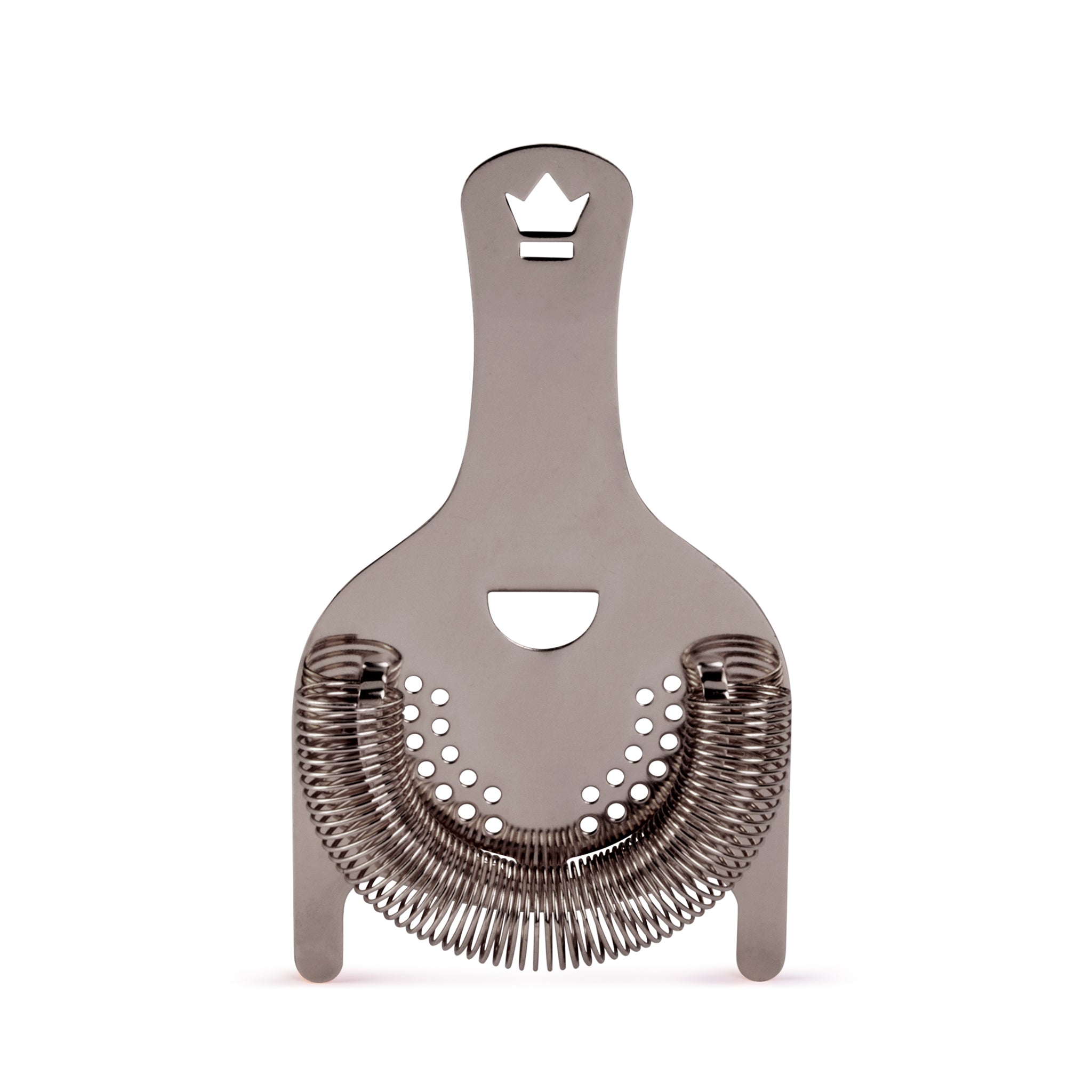 KORIKO® 2-Prong Cocktail Strainer - Premium Gunmetal Black Bar Tool for Mixing, Filtering & Serving Cocktails | Perfect for Home Bars, Professional Bartending & Cocktail Parties