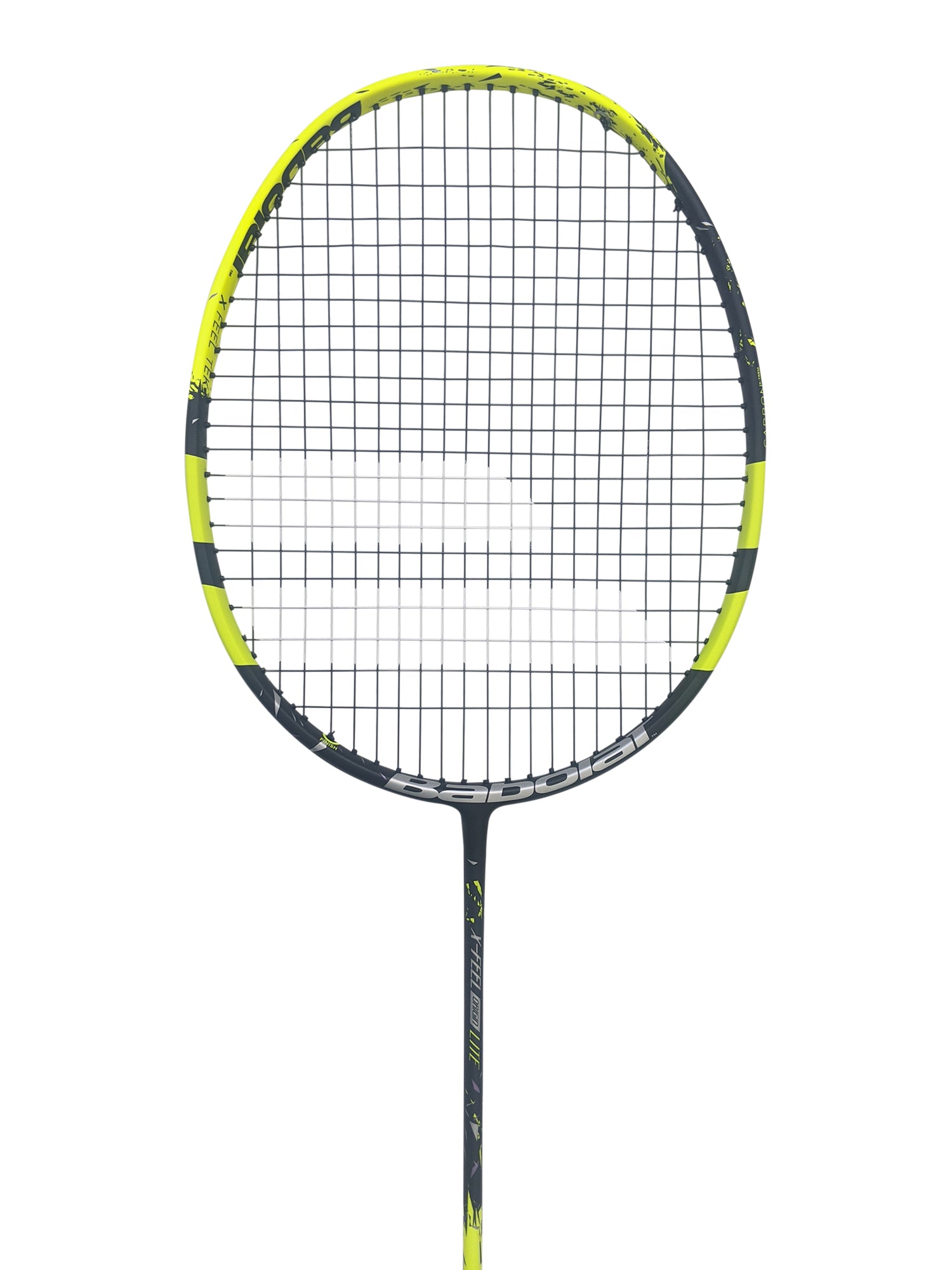 Babolat X Feel Origin Lite Badminton Racket - Lightweight Carbon Fiber Badminton Racket for Beginners & Intermediate Players - Perfect for Training, Competition & Recreational Play