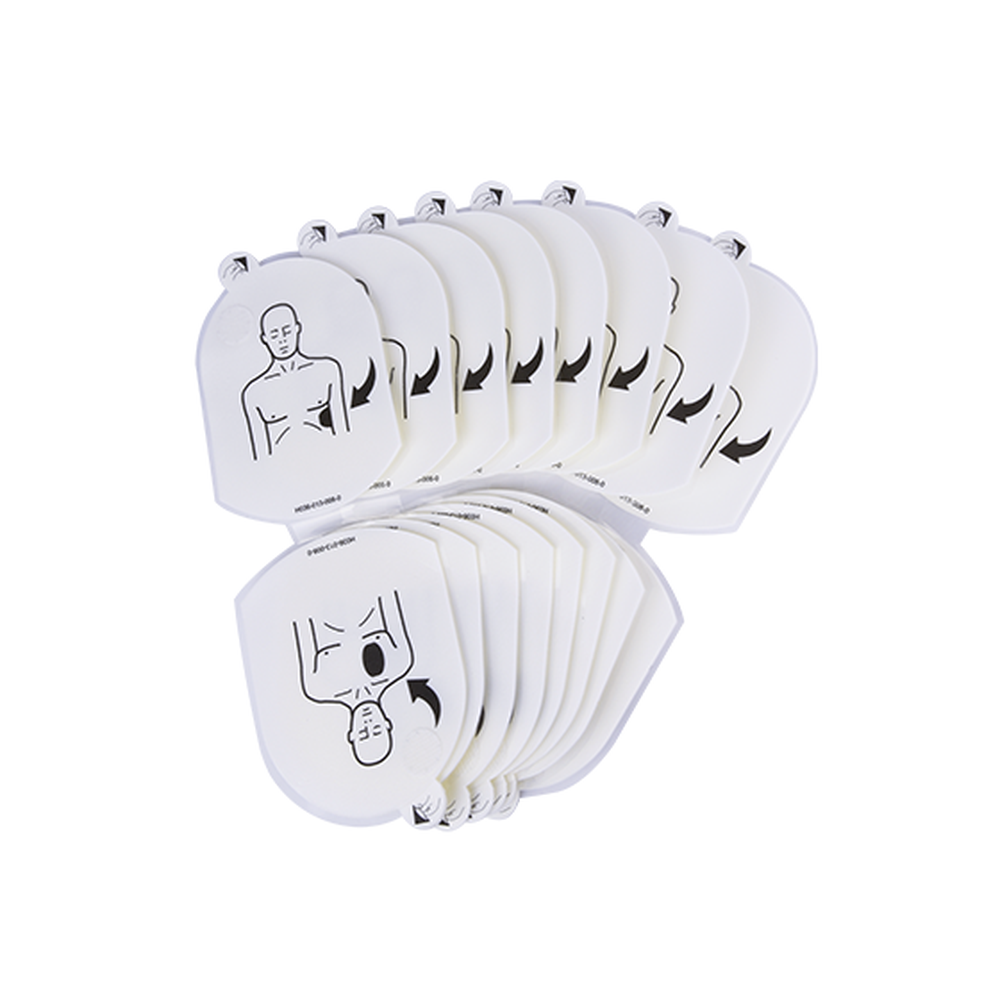 Heartsine Trainer Defibrillator Pads - 25 Pack for CPR & AED Training - Perfect for Medical Professionals, First Responders & Safety Courses