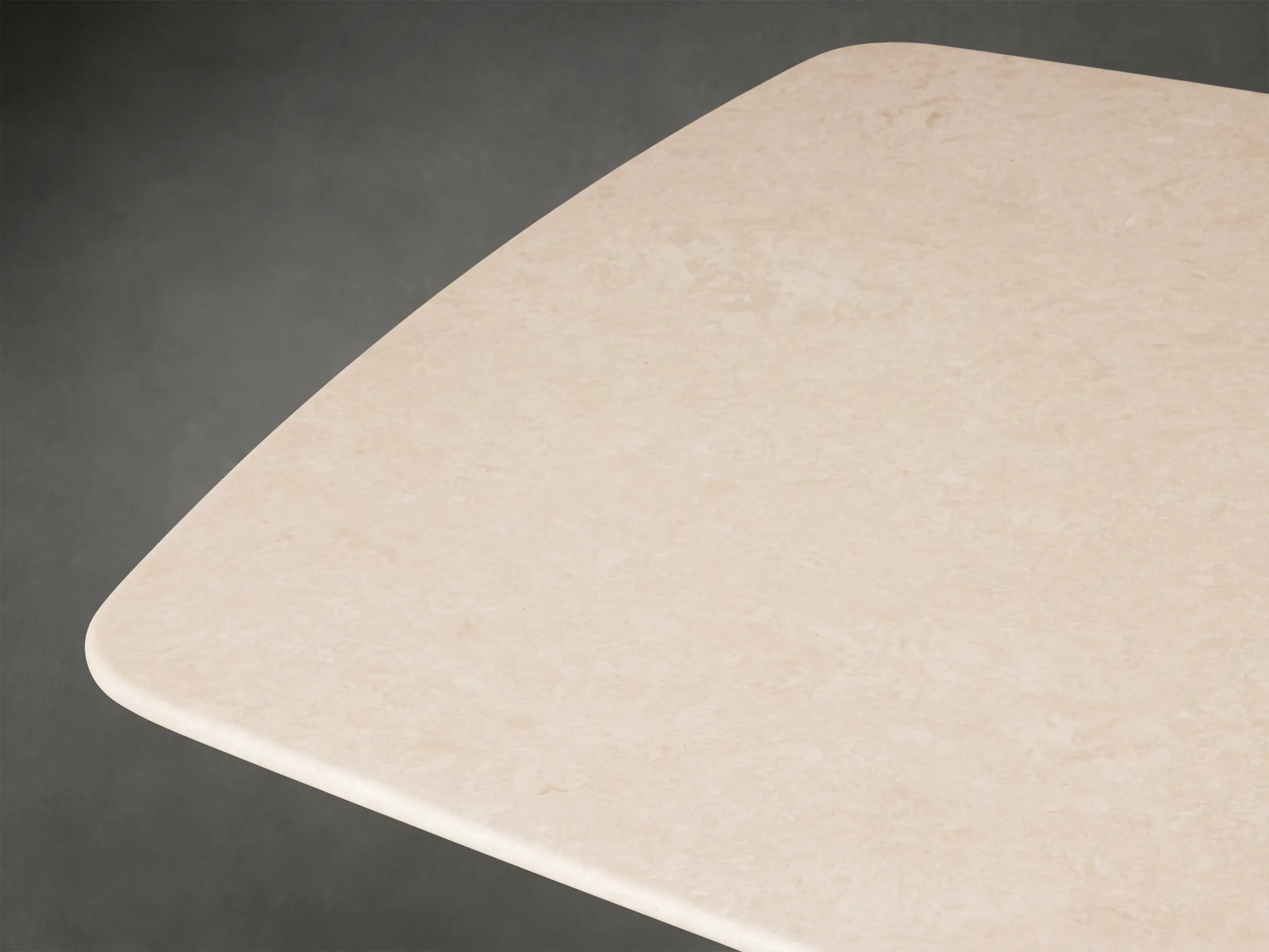 Saint Germain Stone Dining Table with Dauphine Base - Elegant Marble Top Dining Table for Modern Home, Perfect for Dinner Parties & Family Gatherings
