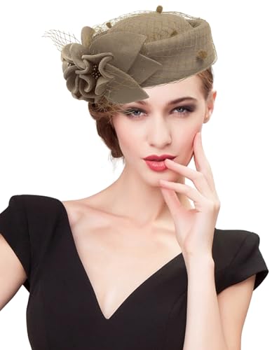 033a Camel Wool Floral