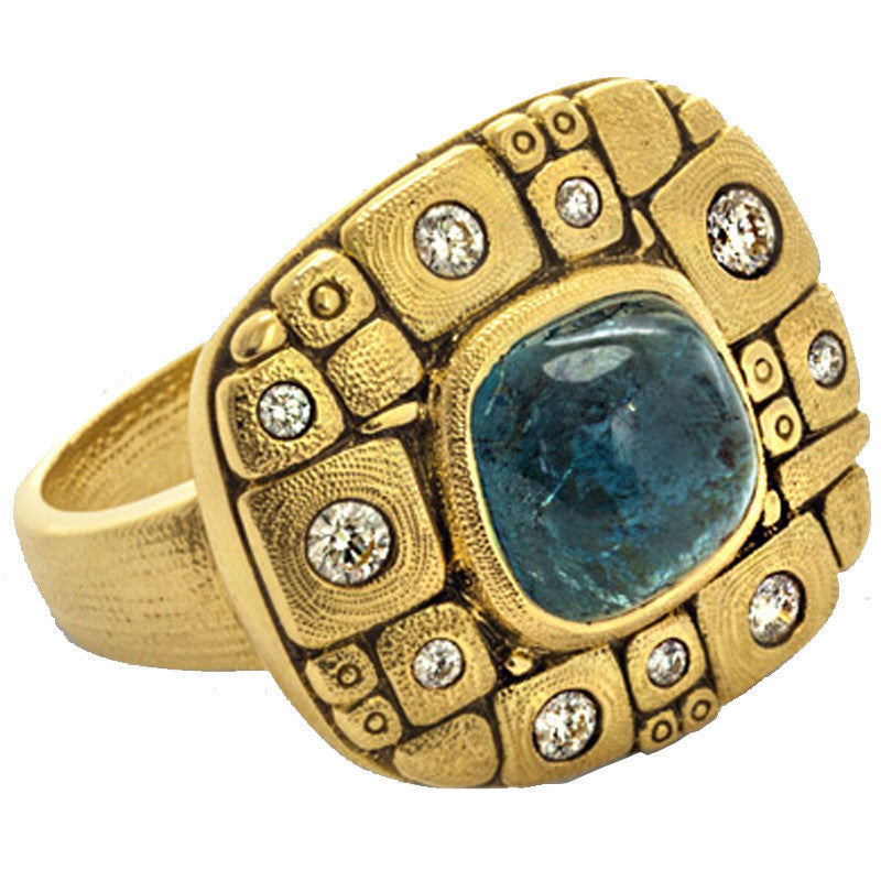 Alex Sepkus Mosaic Ring R 181MD – Handcrafted Sterling Silver Statement Ring for Women | Elegant Jewelry Gift for Weddings, Parties & Special Occasions