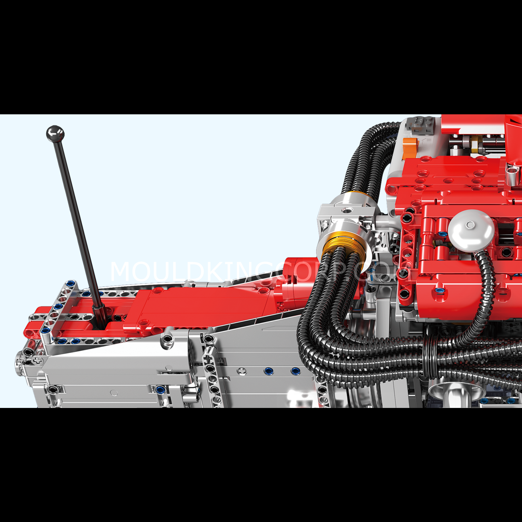 Mould King 10169 Italian Supercar V12 Engine Building Set - 3,472 Piece Model Car Kit for Adults & Teens | DIY Mechanical Engineering Toy, STEM Educational Gift for Car Enthusiasts | Perfect for Display, Collection & Hands-On Learning