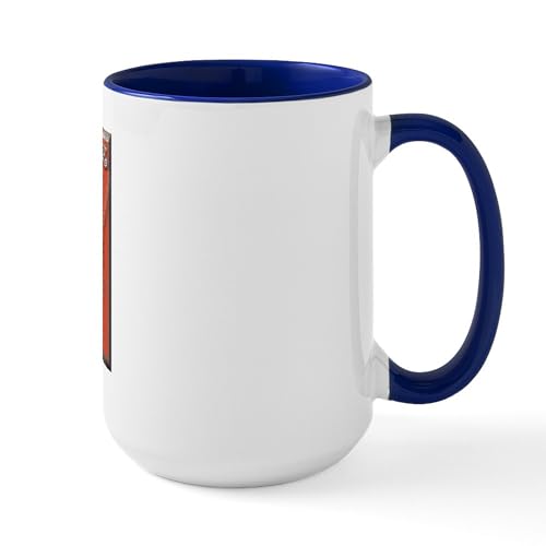 White/Navy Inside - Portugal#1 Large Mug