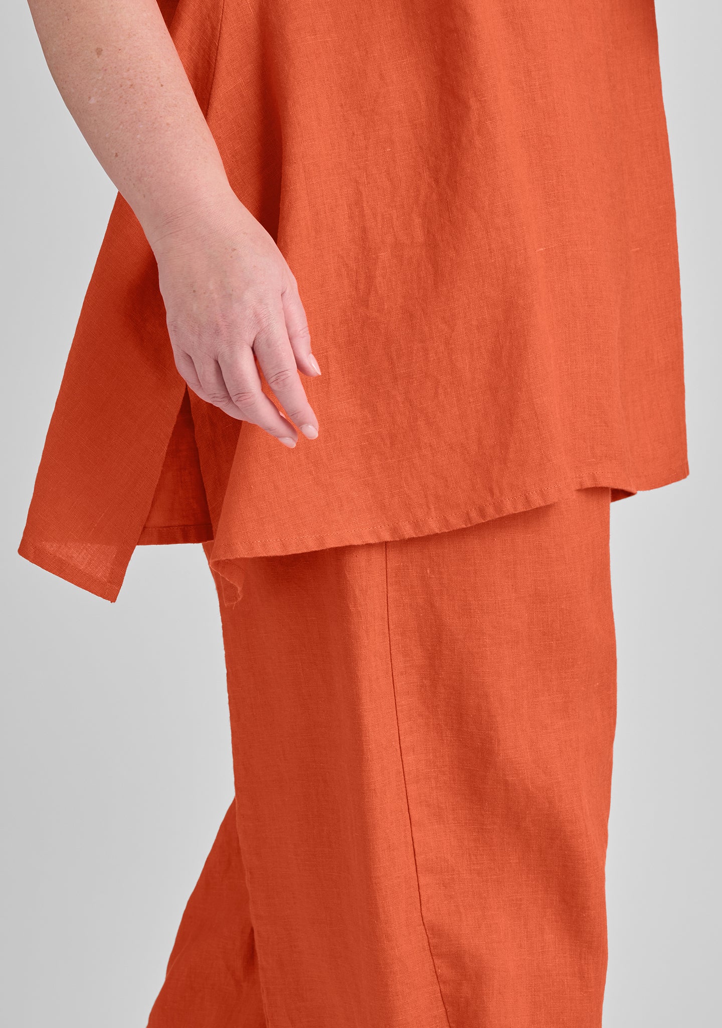 Stylish Linen Tank Tunic Top for Women - Breathable Summer Blouse, Boho Chic Casual Wear - Perfect for Beach Outings, Vacation Dressing & Everyday Comfort