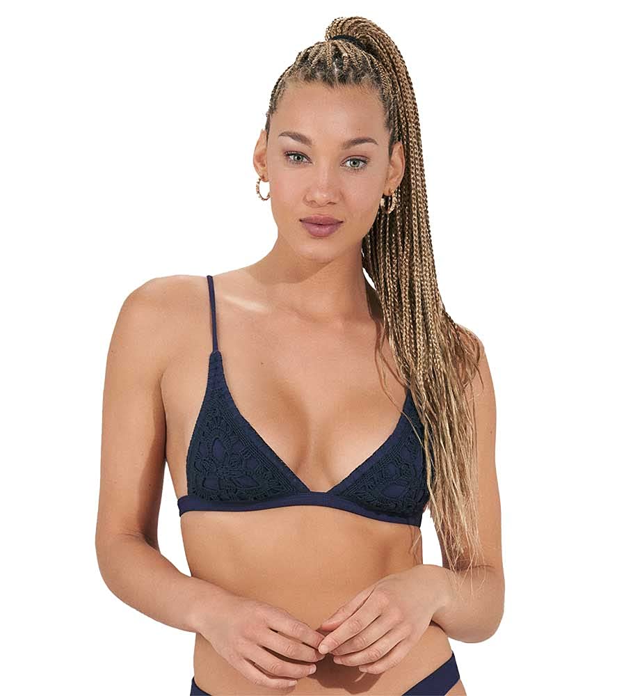 Maaji Women's Adjustable Triangle Bikini Top with Removable Soft Cups - Perfect for Beach, Pool & Yoga | Comfortable Swimwear for Summer Vacation