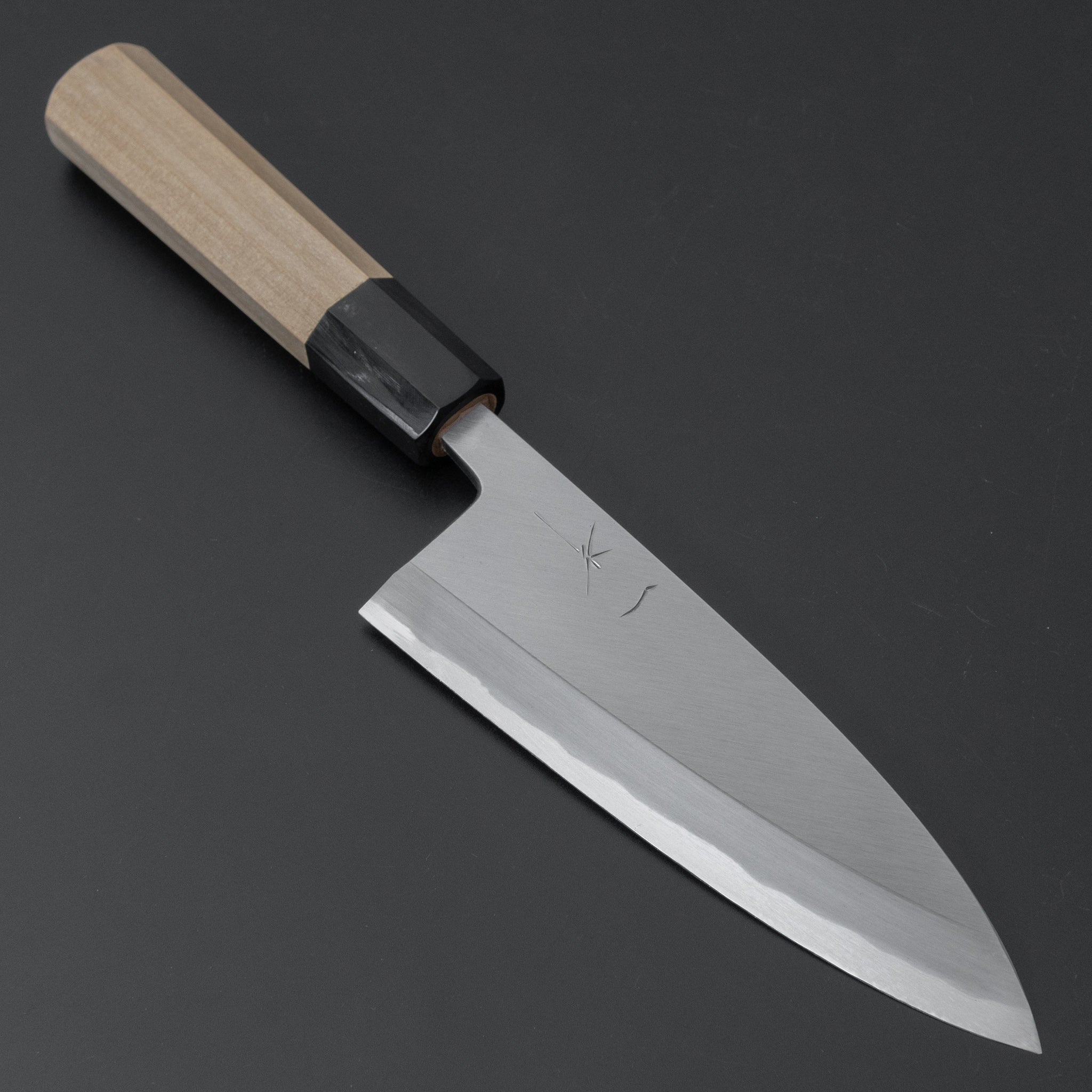 Premium Hitohira Togashi Blue #2 Steel Deba Knife 150mm - Japanese Ho Wood Handle with Saya Sheath - Perfect for Sushi, Filleting Fish & Professional Kitchen Use