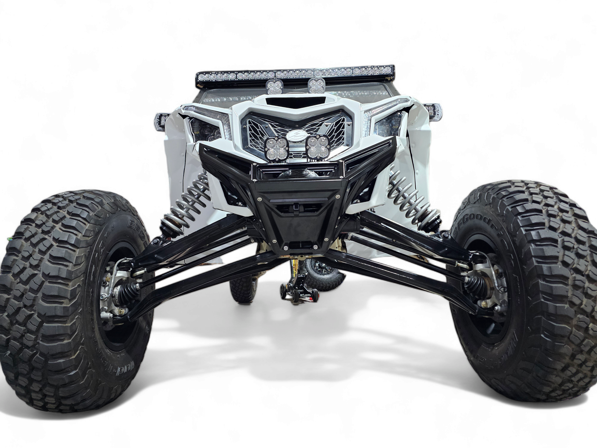 Can Am X3 Maverick Front Winch Bumper (2017-Present) - Black Anodized Billet Aluminum FWB210035 | Off-Road & Trail Riding Accessory