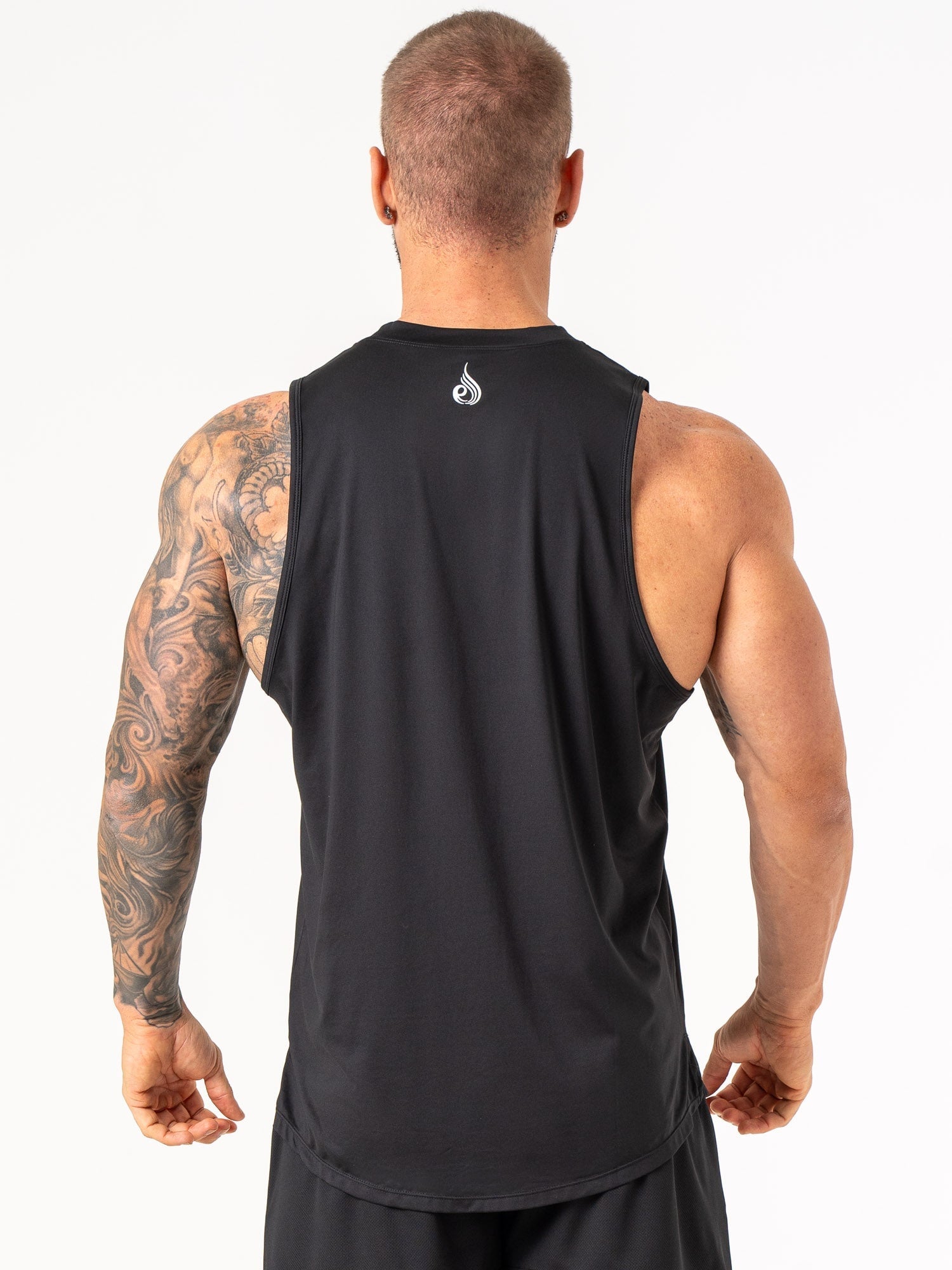 Energy Tank Top - Black | Women's Workout & Gym Essential | Perfect for Yoga, Running & Fitness