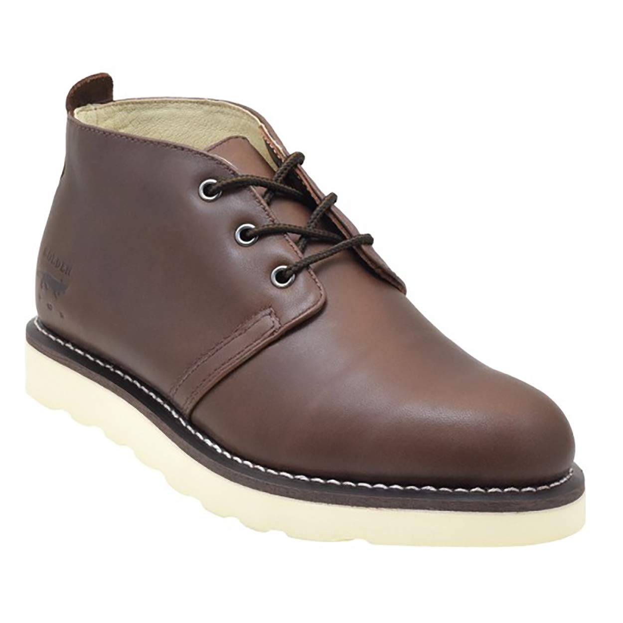 Golden Fox Men's American Heritage Work Chukka Boot - Lightweight Oil-Resistant Wedge Sole for Construction Workers & Outdoor Enthusiasts | Perfect for Job Sites, Hiking & Casual Wear