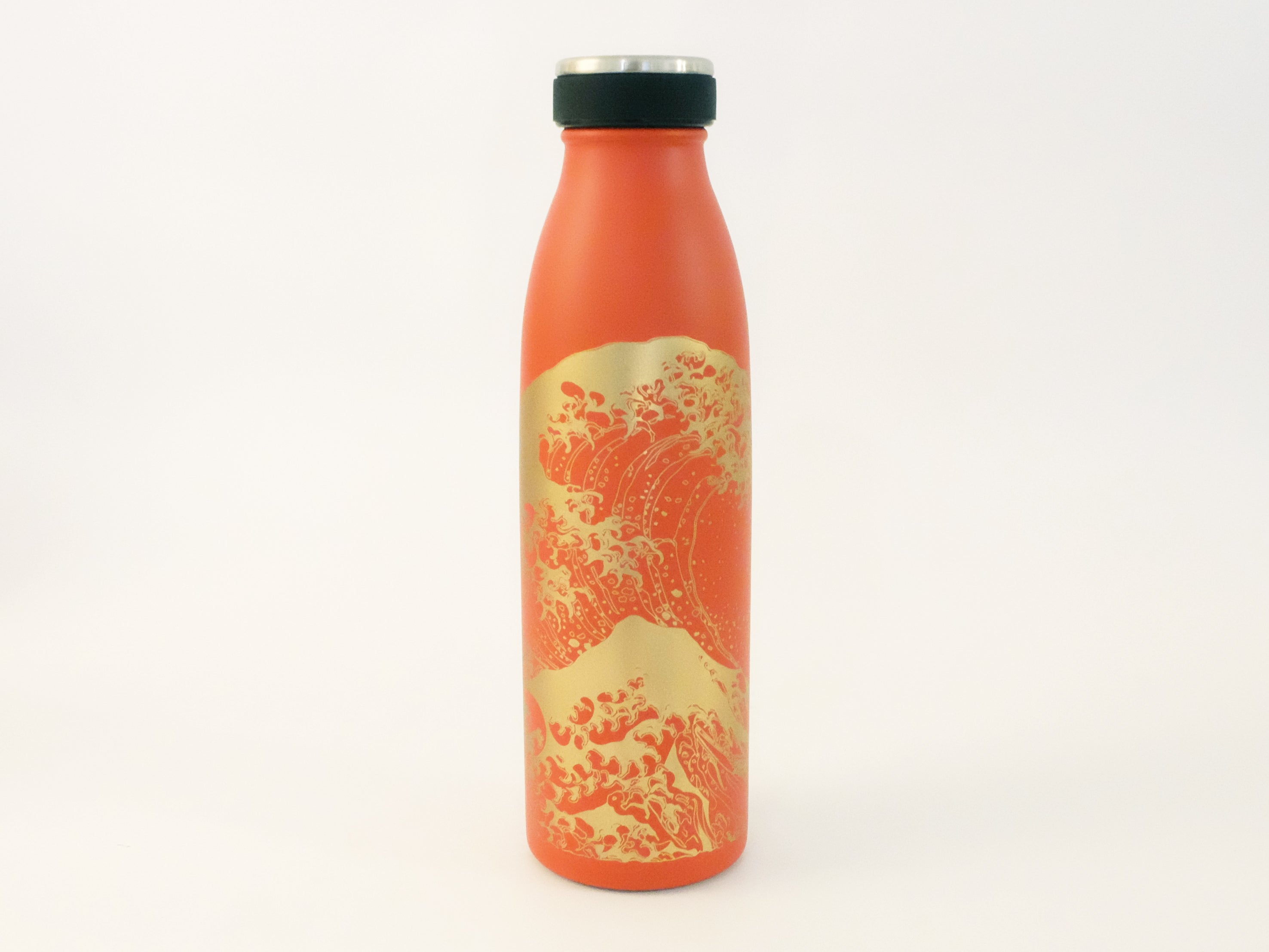 Great Wave Red & Gold