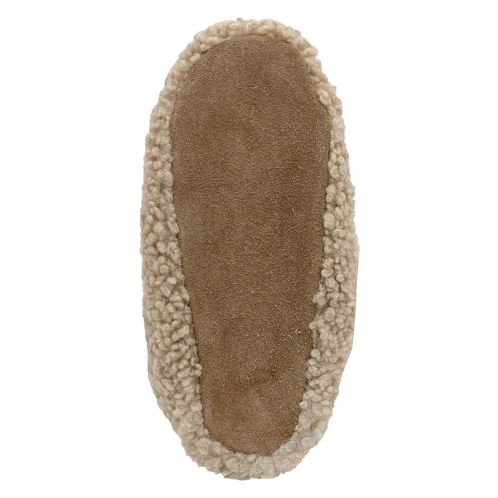 Genuine Sheepskin Wren Bootie Slippers for Women - Cozy Indoor/Outdoor Winter House Shoes for Relaxing at Home