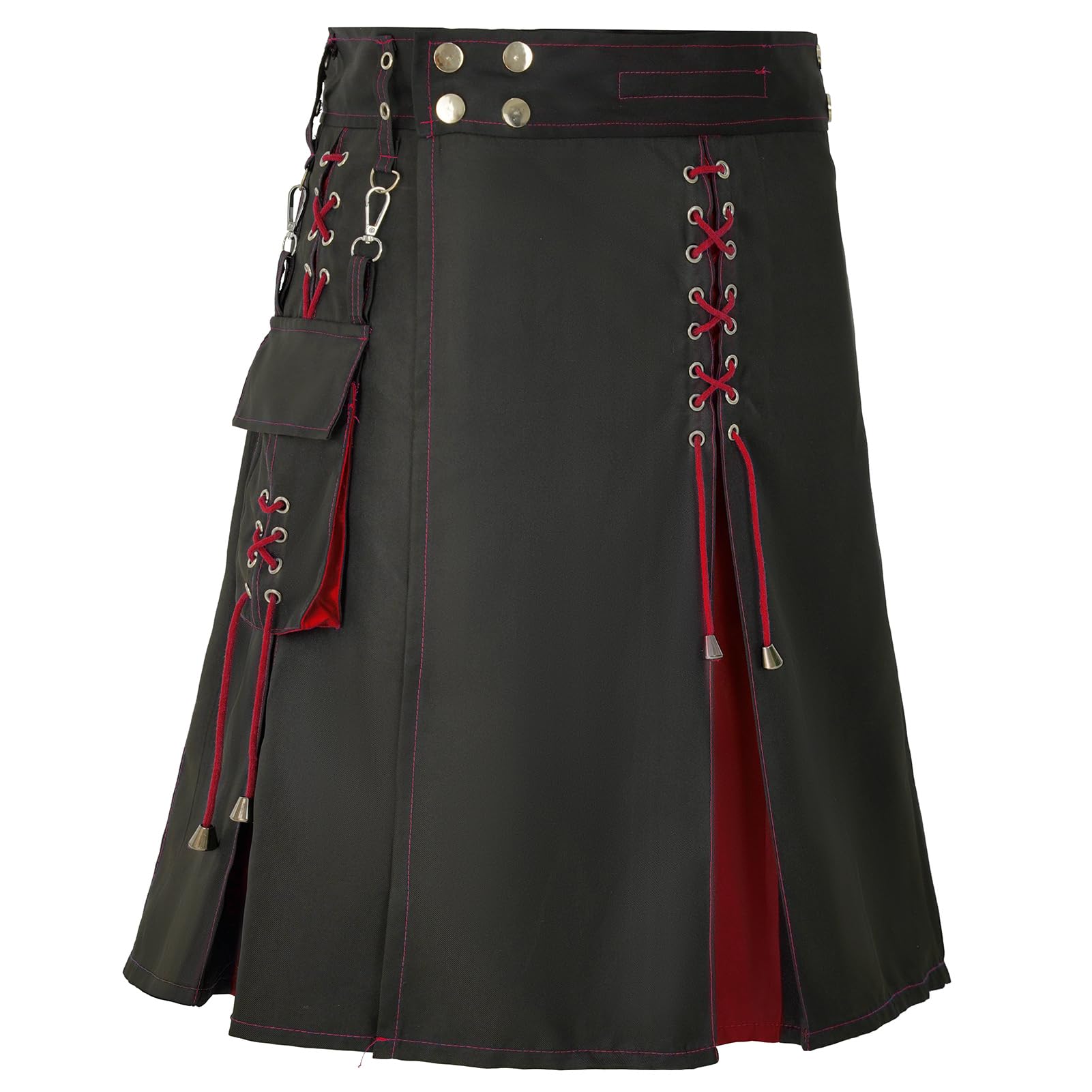 Traditional & Modern Scottish Kilt for Men - Premium Tartan Utility Kilt with Adjustable Buckles | Perfect for Weddings, Highland Games & Cosplay