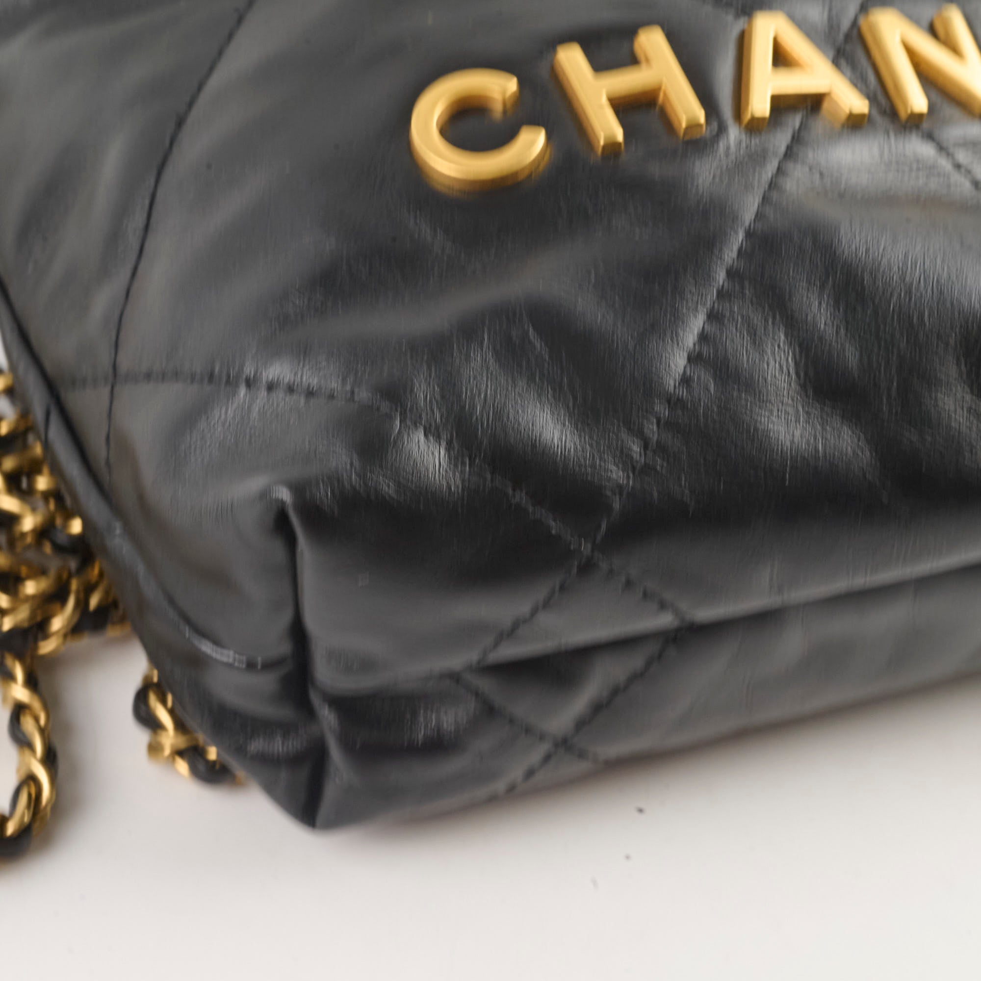 Original Chanel Mini 22 Bag Black with Microchip - Luxury Designer Crossbody Purse for Women, Perfect for Parties, Date Nights & Everyday Use
