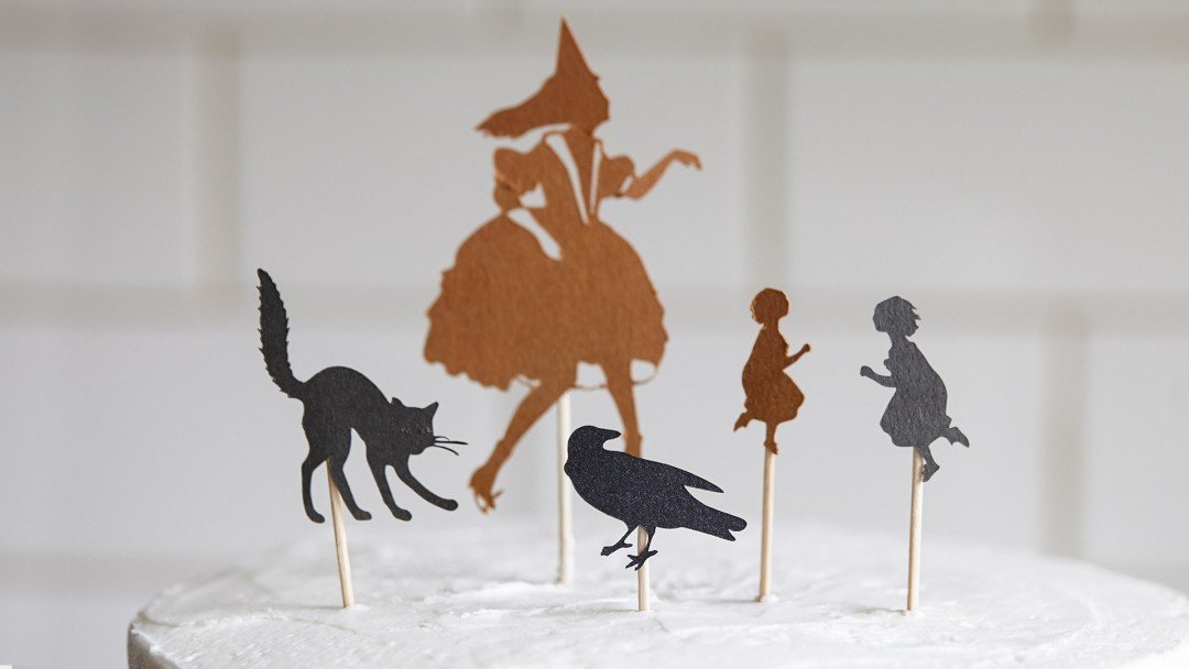 DIY Halloween Cupcake Toppers - Cricut Machine Compatible Craft Supplies for Spooky Party Decorations | Perfect for Halloween Baking, Cupcake Decorating & Holiday Party Favors