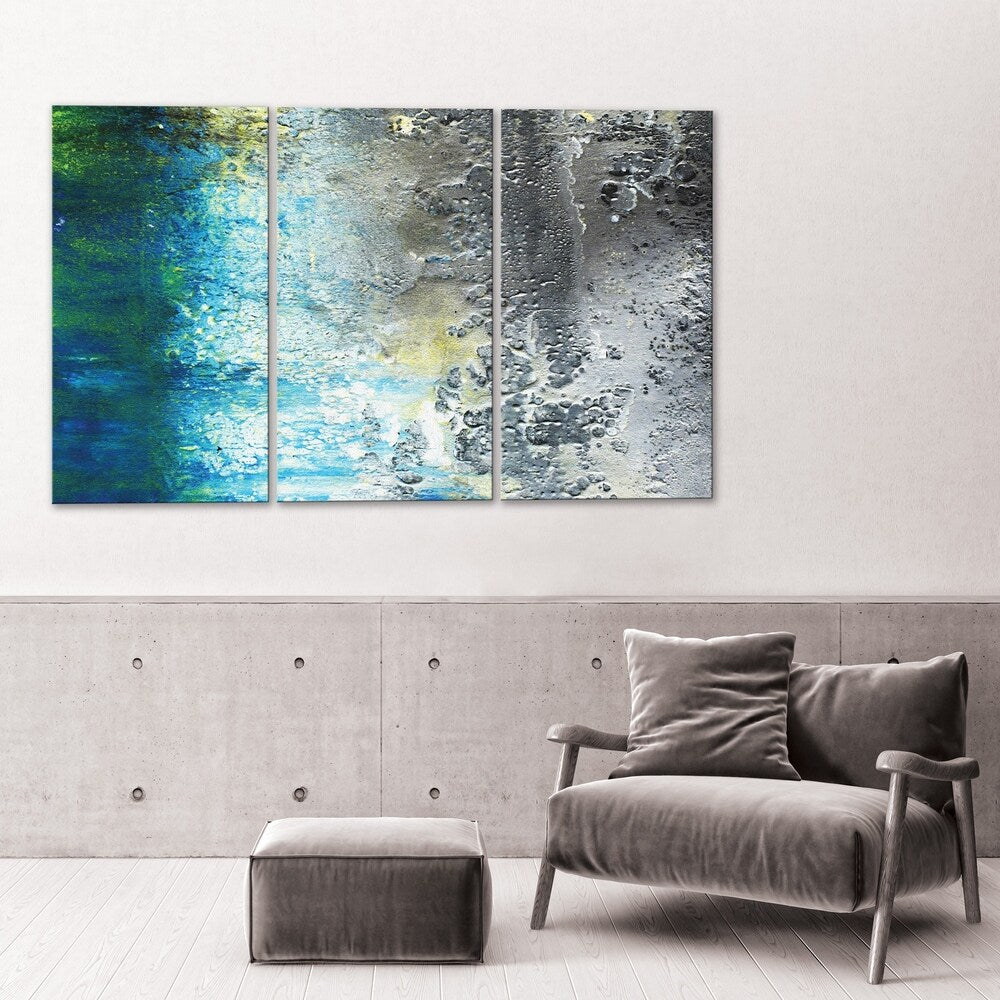 Beach Dream Triptych Floater Frame - Printed Acrylic Wall Art Decor for Living Room, Bedroom & Office - Coastal Themed Home Decor