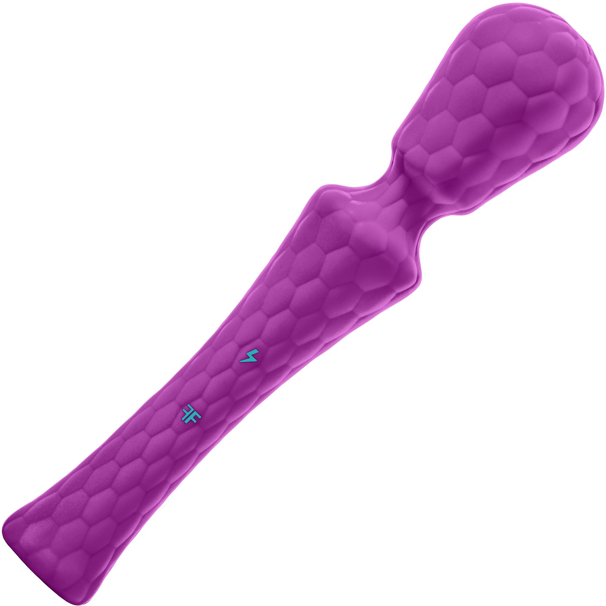 XL Ultra Wand Vibrator - Flexible Silicone Adult Massager with 10 Vibration Patterns & Waterproof Design - Perfect for Couples Play, Solo Pleasure & Sensual Relaxation (Purple, Extra Large)