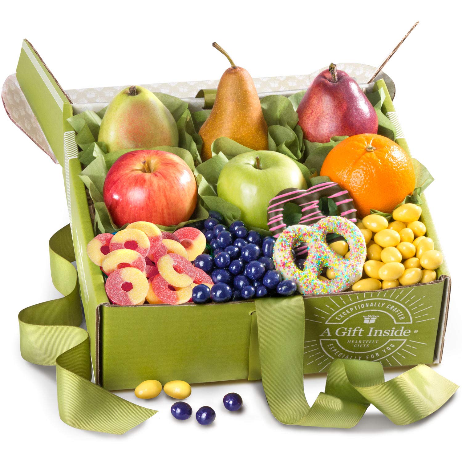 Premium Golden State Fruit Springtime Festival Chocolate Gift Box - 64oz Gourmet Chocolate Assortment for Holidays, Birthdays & Corporate Gifting