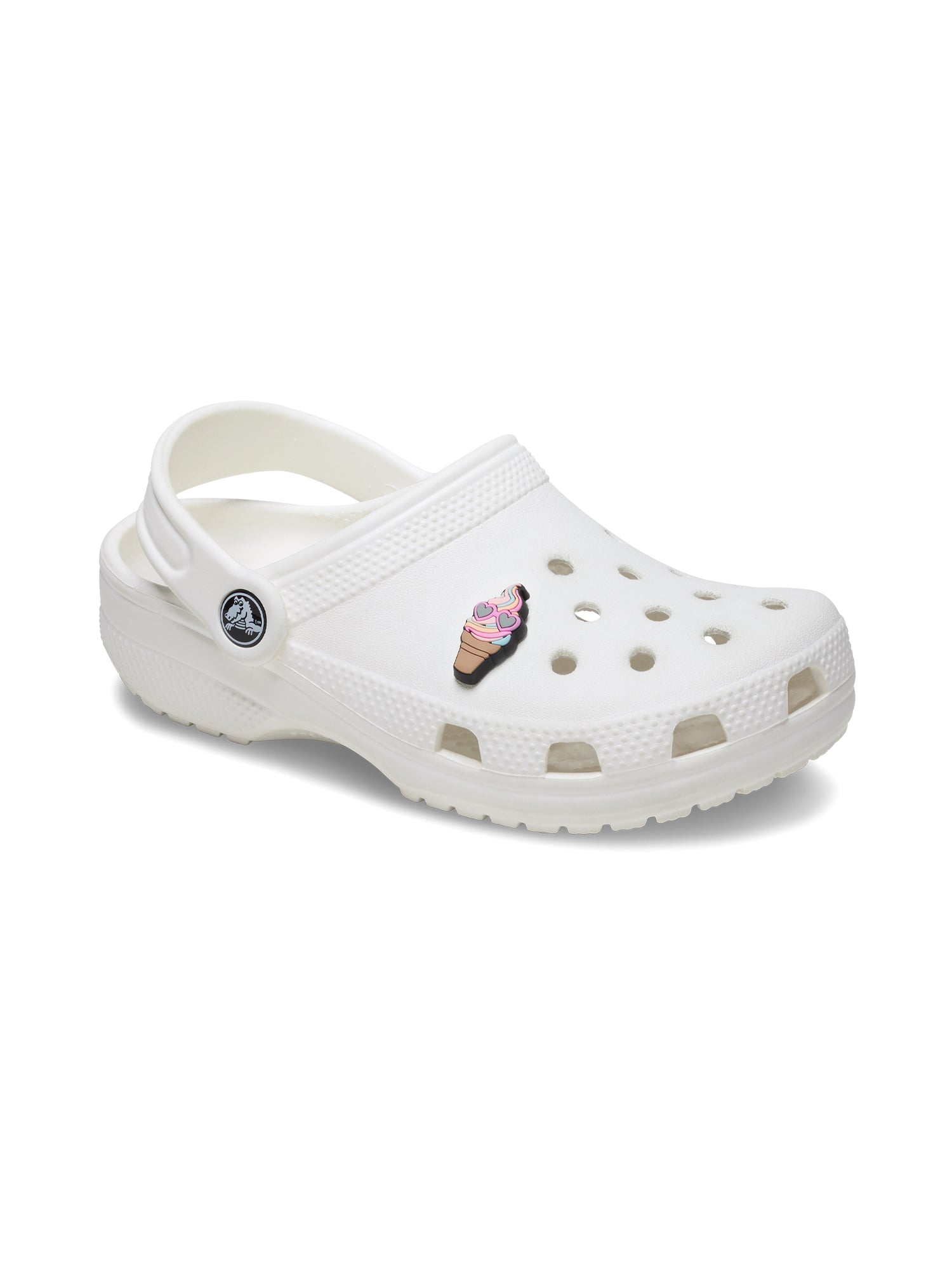 Crocs Jibbitz Rainbow Swirl Cone Charms - Fun & Colorful Shoe Accessories for Kids & Adults - Perfect for Customizing Crocs, Sandals & Backpacks