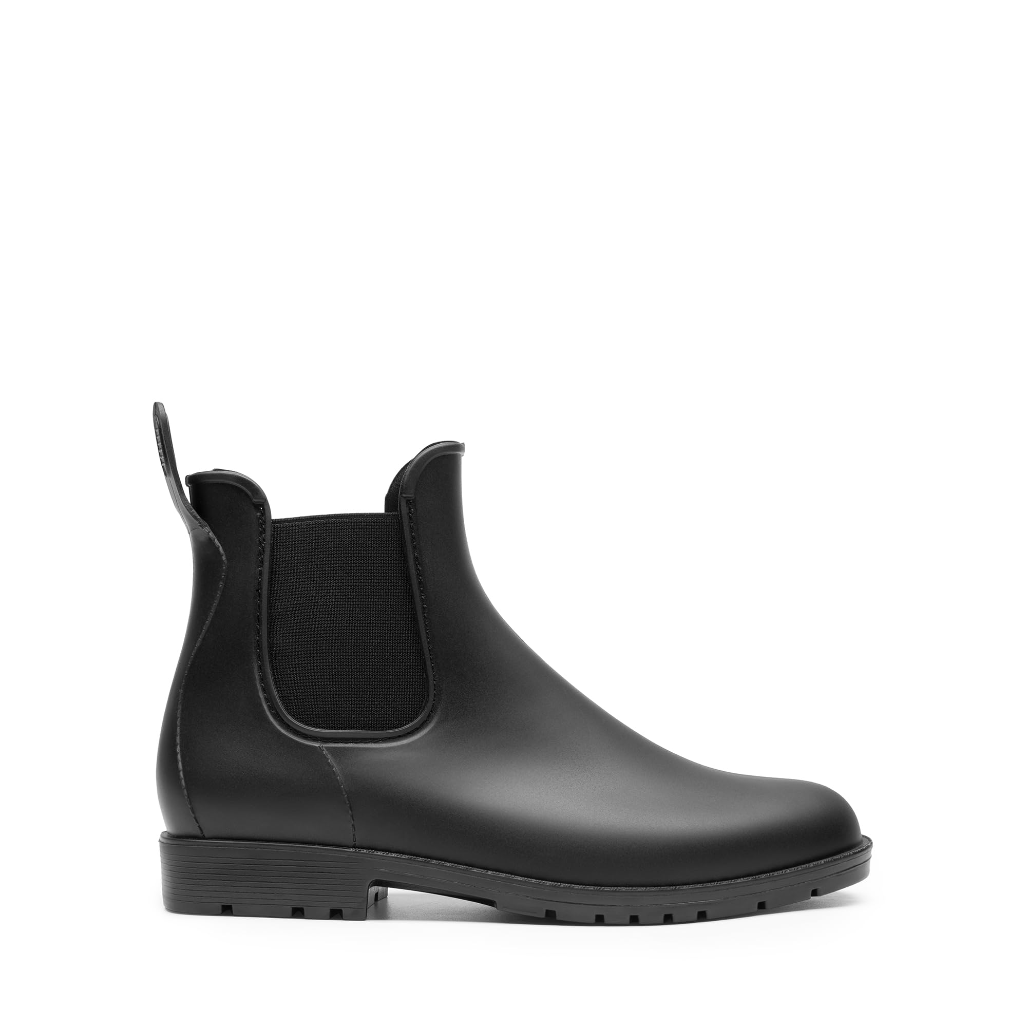 DREAM PAIRS Women's Waterproof Ankle Rain Boots - Slip On Chelsea Short Boots with Elastic for Comfort | Lightweight Garden & Outdoor Shoes for Walking, Hiking, and Rainy Days