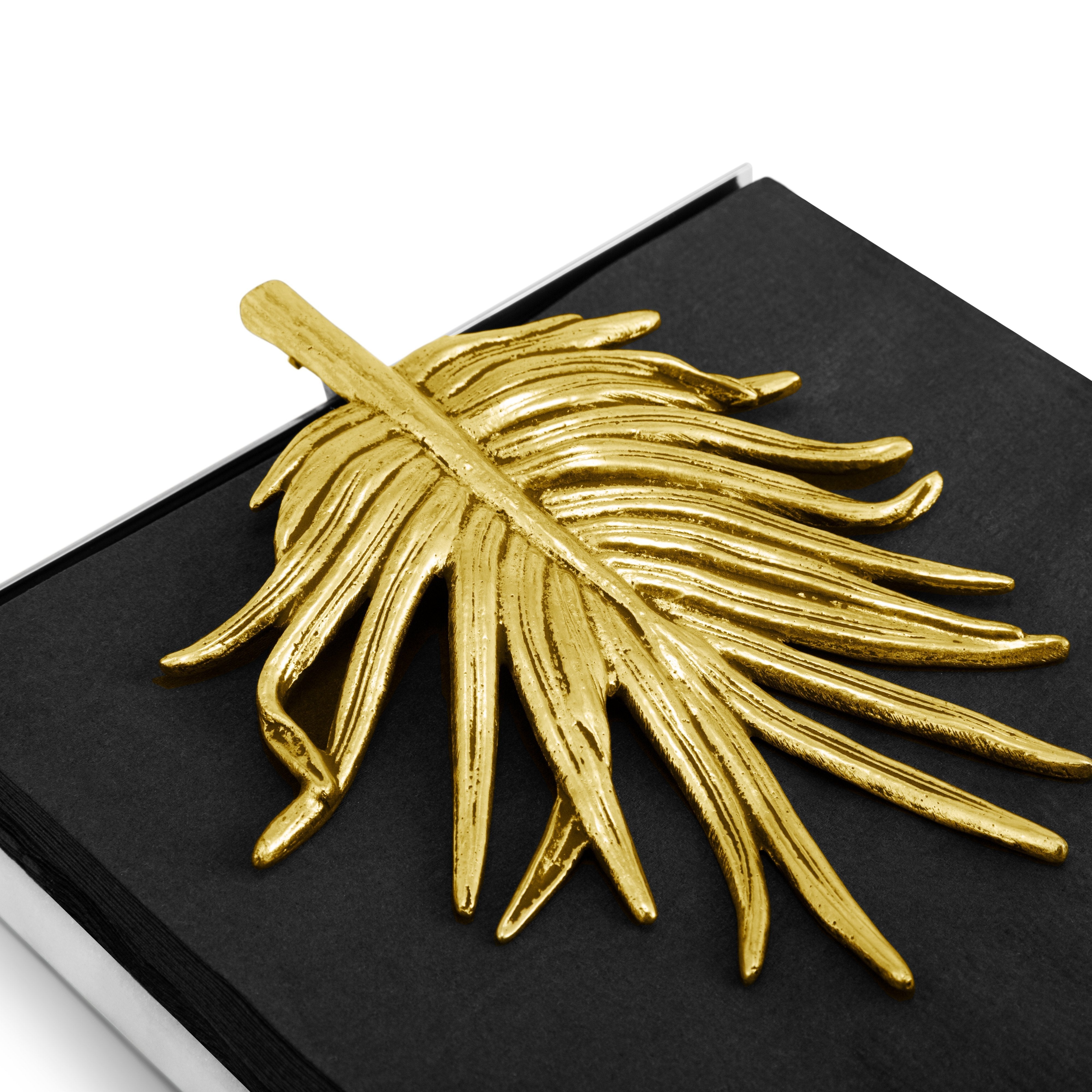 Elegant Palm Leaf Napkin Holder - Natural & Decorative Tableware for Restaurants, Weddings, and Home Dining Decor