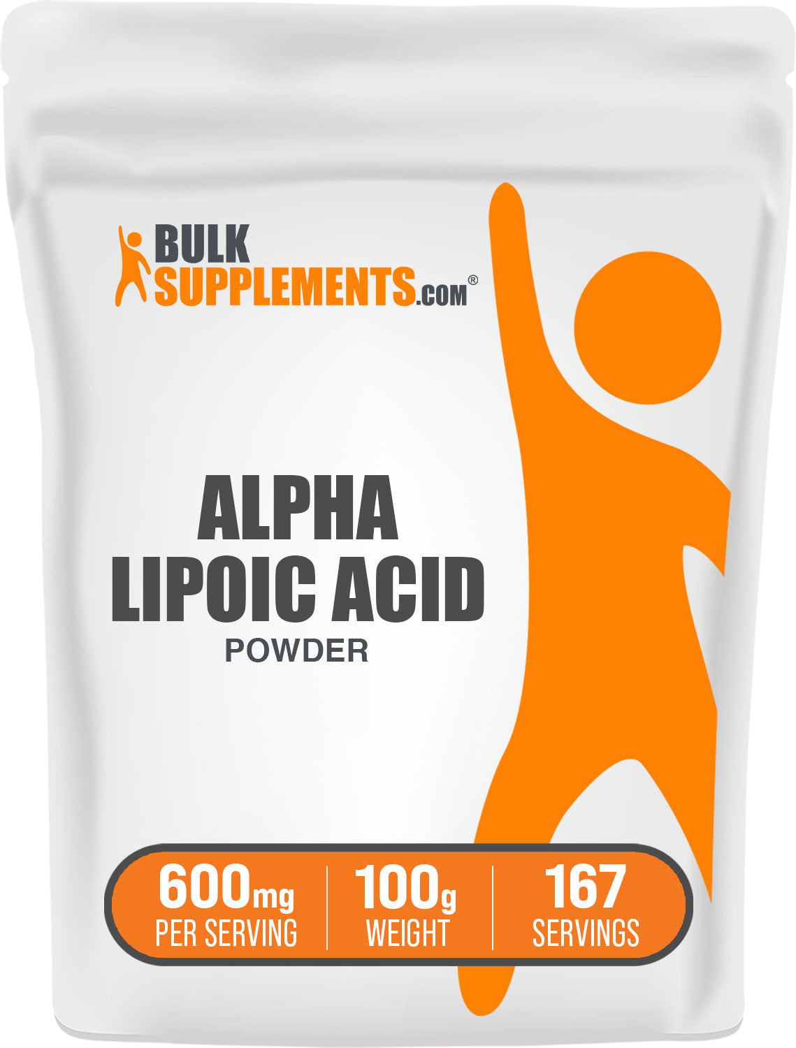 Pure Alpha Lipoic Acid (ALA) Powder Supplement - 300mg High Potency Antioxidant for Energy & Nerve Support - Vegan, Non-GMO - Perfect for Daily Wellness & Anti-Aging Routine