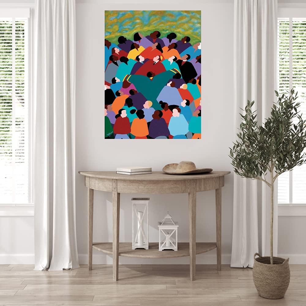 Synthia Saint James The Dream Canvas Wall Art - 32x43 Inch Ready to Hang Fine Art Print for Living Room, Bedroom, Office & More - Modern Home Decor for Walls - Perfect for Gifts & Interior Design